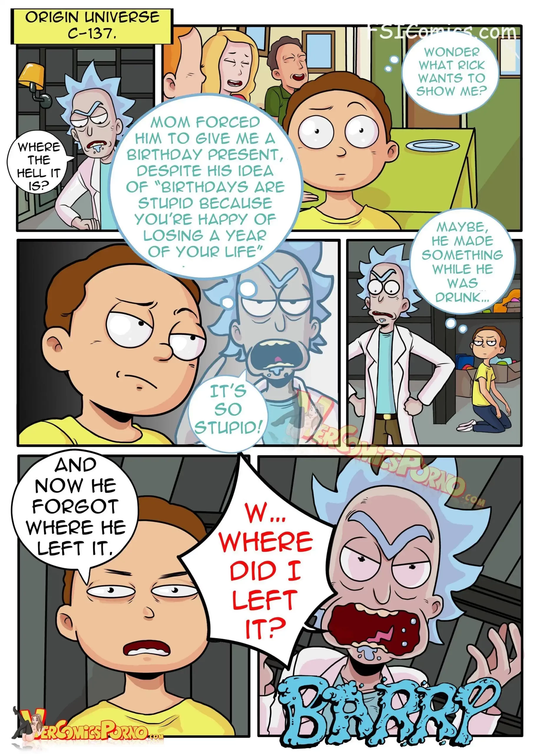 pleasure trip rick and morty 1 gansoman 002 scaled - FSIComics pleasure-trip-rick-and-morty-1-gansoman-002
