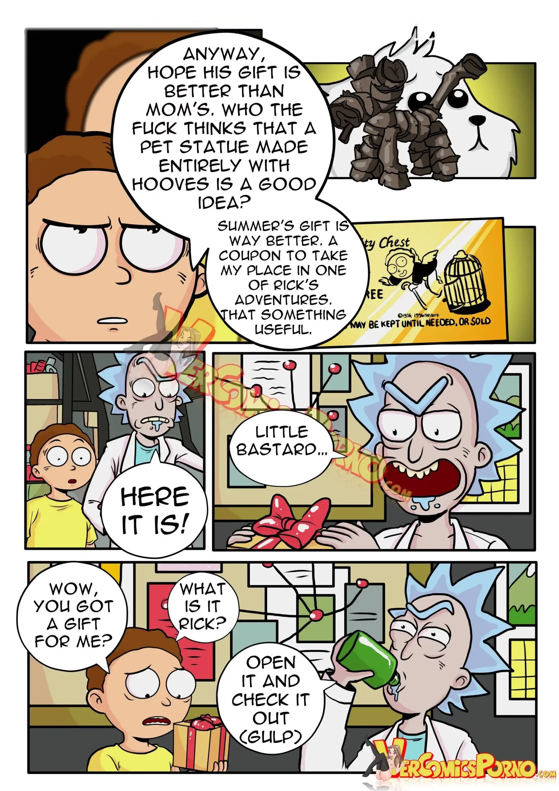 pleasure trip rick and morty 1 gansoman 003 scaled - FSIComics pleasure-trip-rick-and-morty-1-gansoman-003
