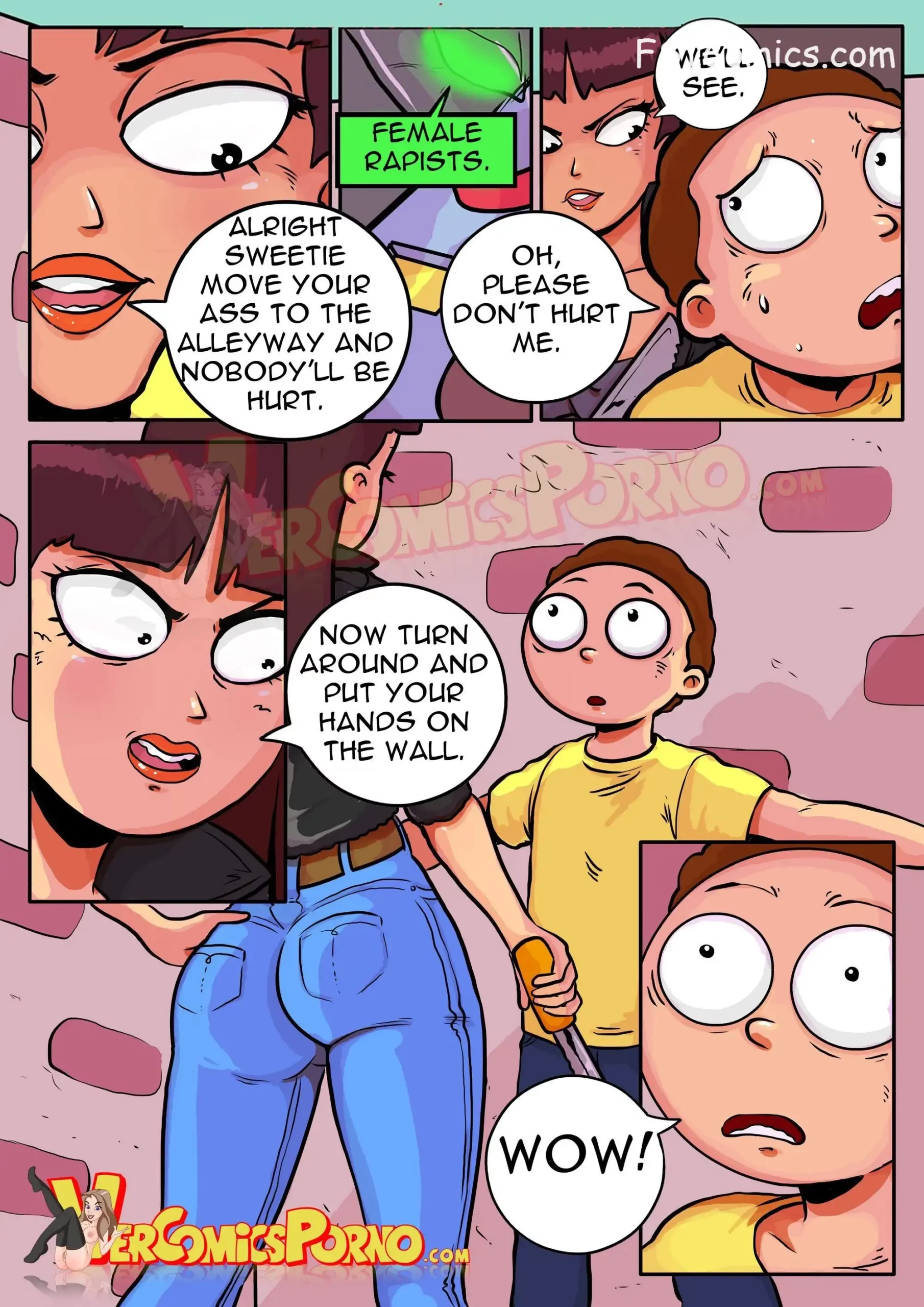 pleasure trip rick and morty 1 gansoman 010 scaled - FSIComics pleasure-trip-rick-and-morty-1-gansoman-010