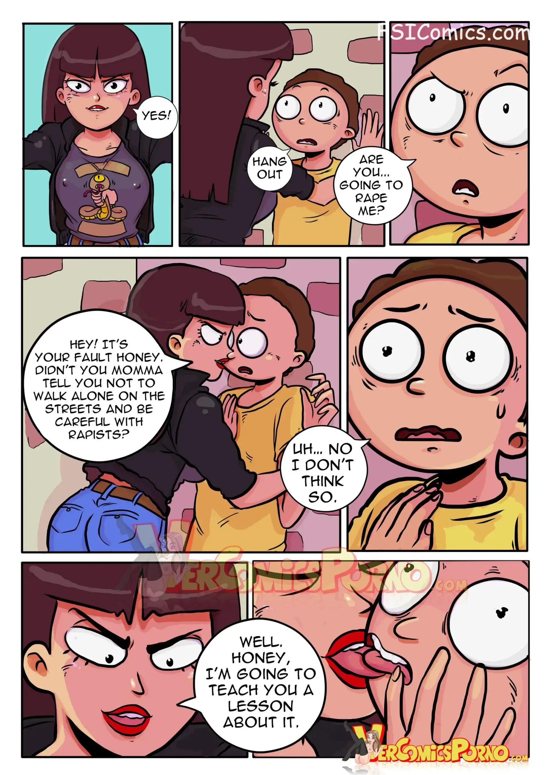 pleasure trip rick and morty 1 gansoman 011 scaled - FSIComics pleasure-trip-rick-and-morty-1-gansoman-011