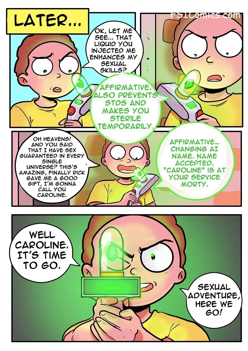 pleasure trip rick and morty 1 gansoman 037 - FSIComics pleasure-trip-rick-and-morty-1-gansoman-037