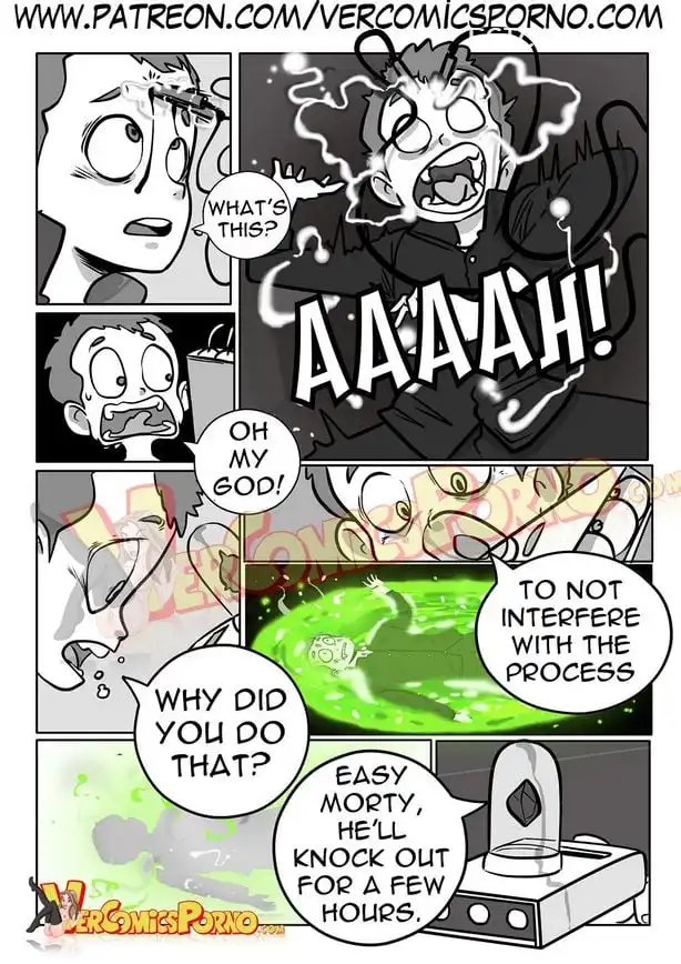 pleasure trip rick and morty 2 gansoman 009 - FSIComics pleasure-trip-rick-and-morty-2-gansoman-009