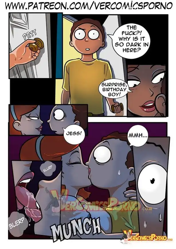 pleasure trip rick and morty 2 gansoman 015 - FSIComics pleasure-trip-rick-and-morty-2-gansoman-015