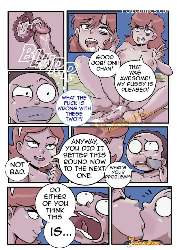 pleasure trip rick and morty 2 gansoman 032 - FSIComics pleasure-trip-rick-and-morty-2-gansoman-032