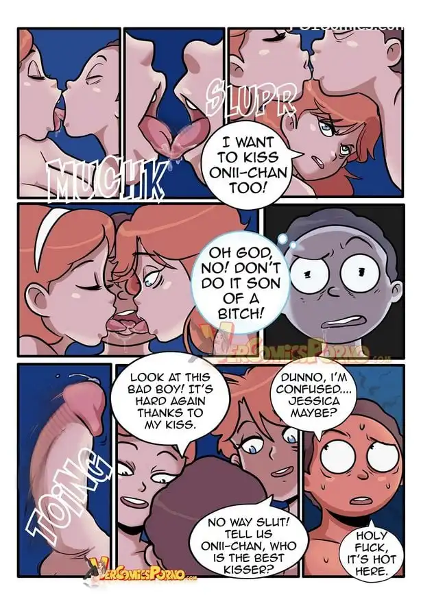 pleasure trip rick and morty 2 gansoman 033 - FSIComics pleasure-trip-rick-and-morty-2-gansoman-033