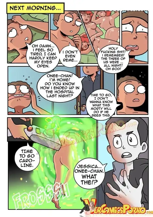 pleasure trip rick and morty 2 gansoman 048 - FSIComics pleasure-trip-rick-and-morty-2-gansoman-048