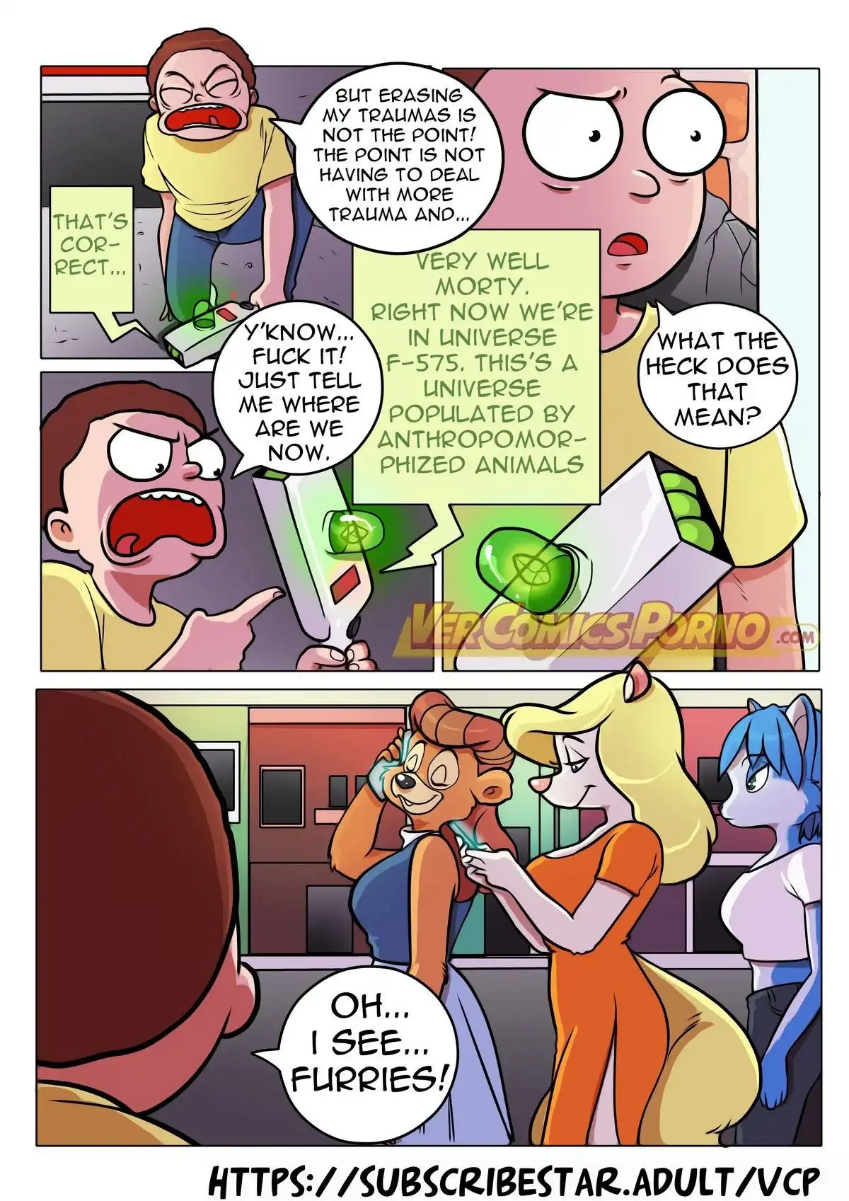 pleasure trip rick and morty 3 gansoman 003 - FSIComics pleasure-trip-rick-and-morty-3-gansoman-003