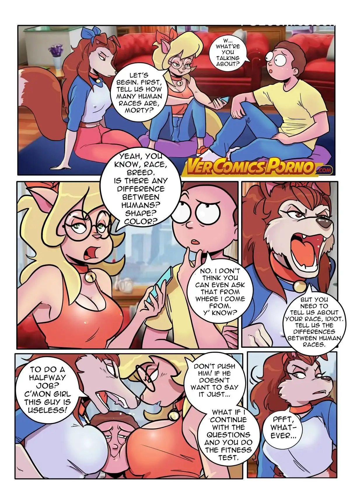 pleasure trip rick and morty 3 gansoman 009 - FSIComics pleasure-trip-rick-and-morty-3-gansoman-009