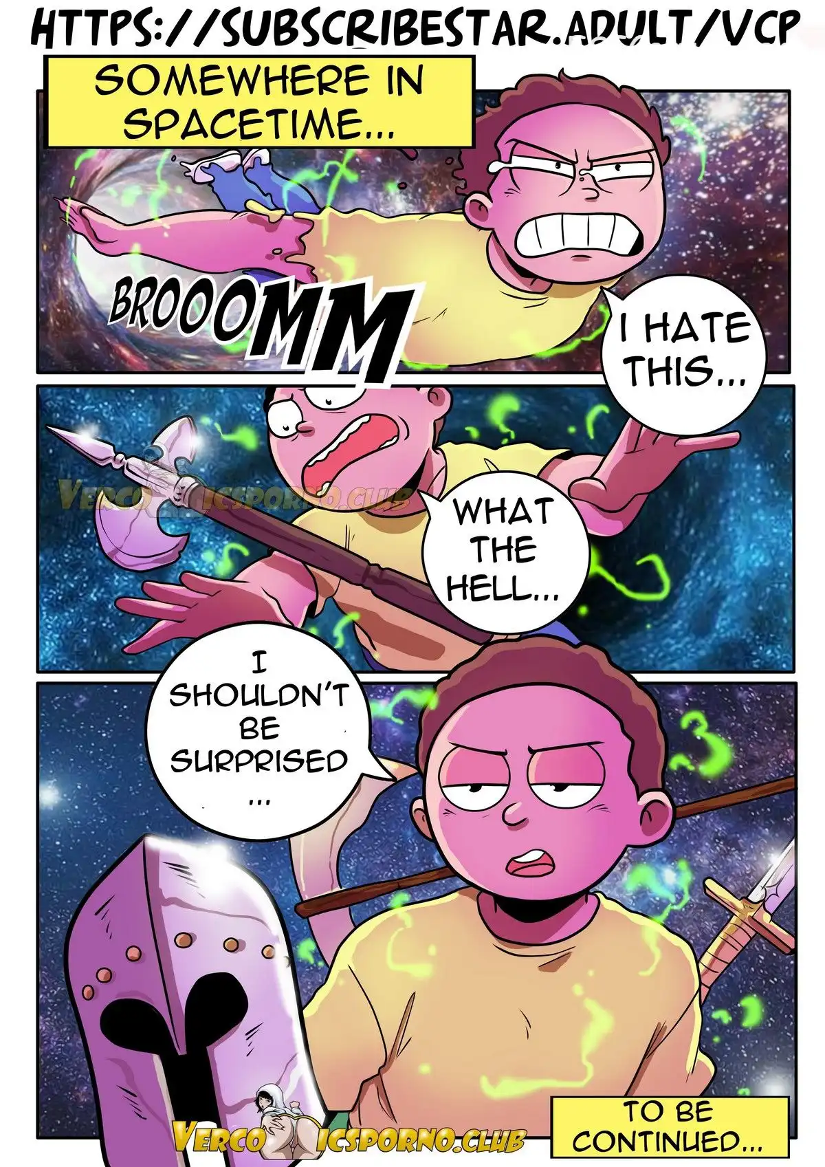 pleasure trip rick and morty 3 gansoman 035 - FSIComics pleasure-trip-rick-and-morty-3-gansoman-035