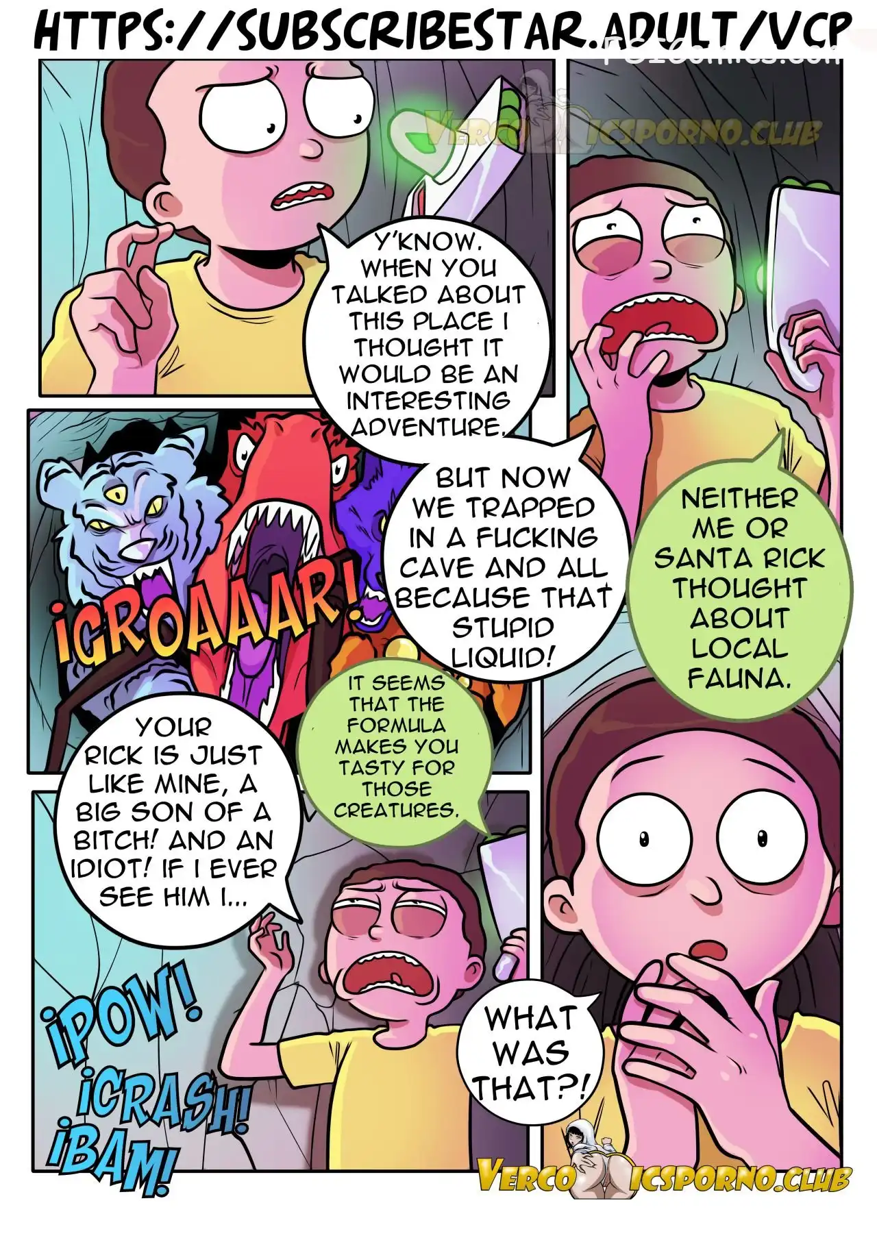 pleasure trip rick and morty 4 gansoman 003 - FSIComics pleasure-trip-rick-and-morty-4-gansoman-003