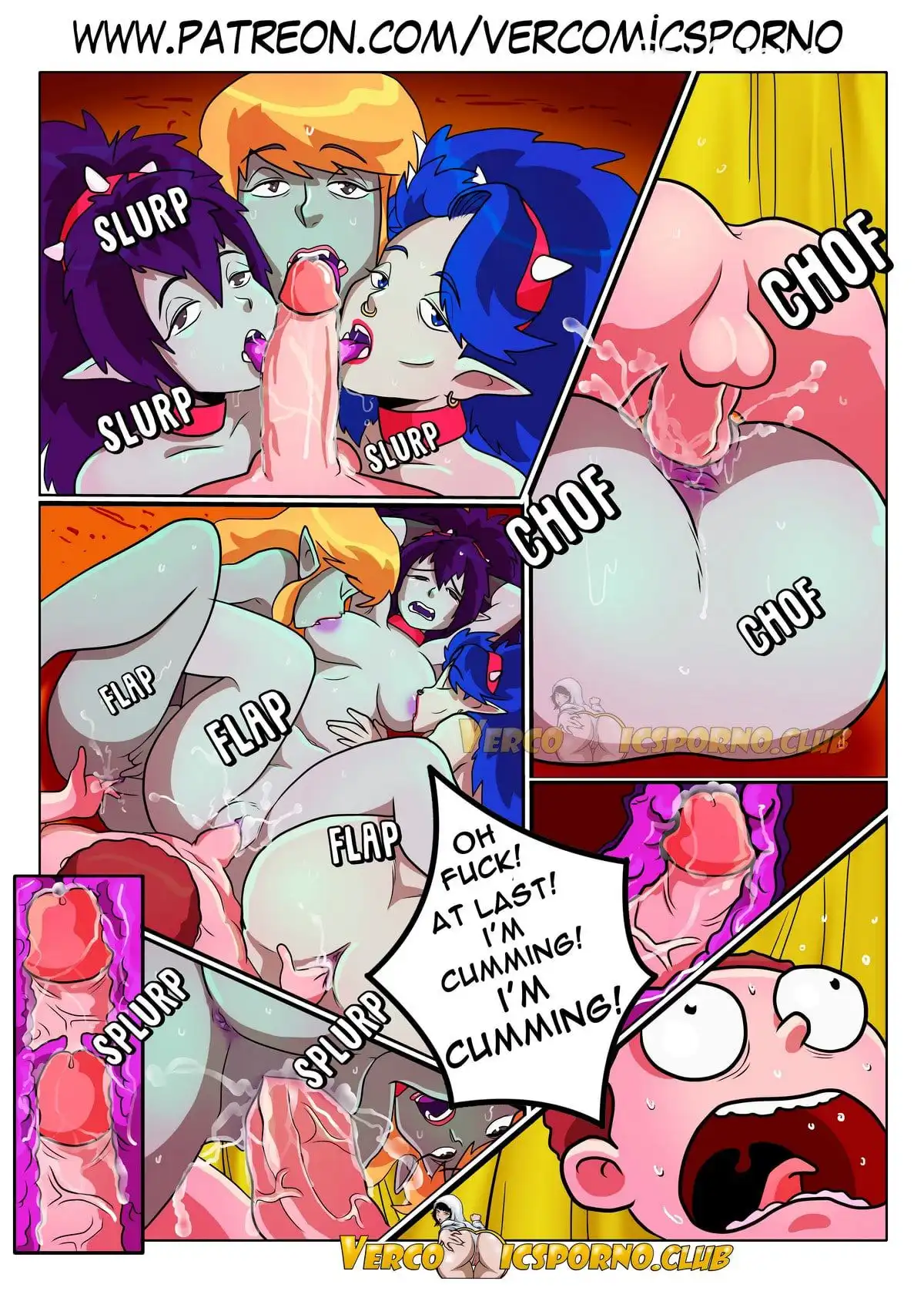 pleasure trip rick and morty 4 gansoman 041 - FSIComics pleasure-trip-rick-and-morty-4-gansoman-041