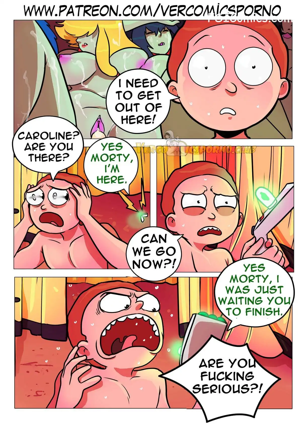 pleasure trip rick and morty 4 gansoman 044 - FSIComics pleasure-trip-rick-and-morty-4-gansoman-044