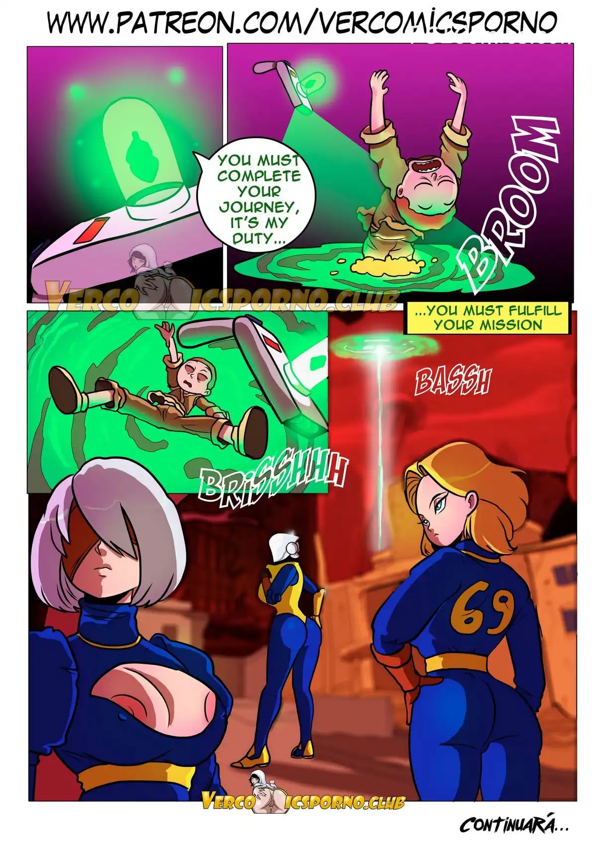 pleasure trip rick and morty 4 gansoman 047 - FSIComics pleasure-trip-rick-and-morty-4-gansoman-047