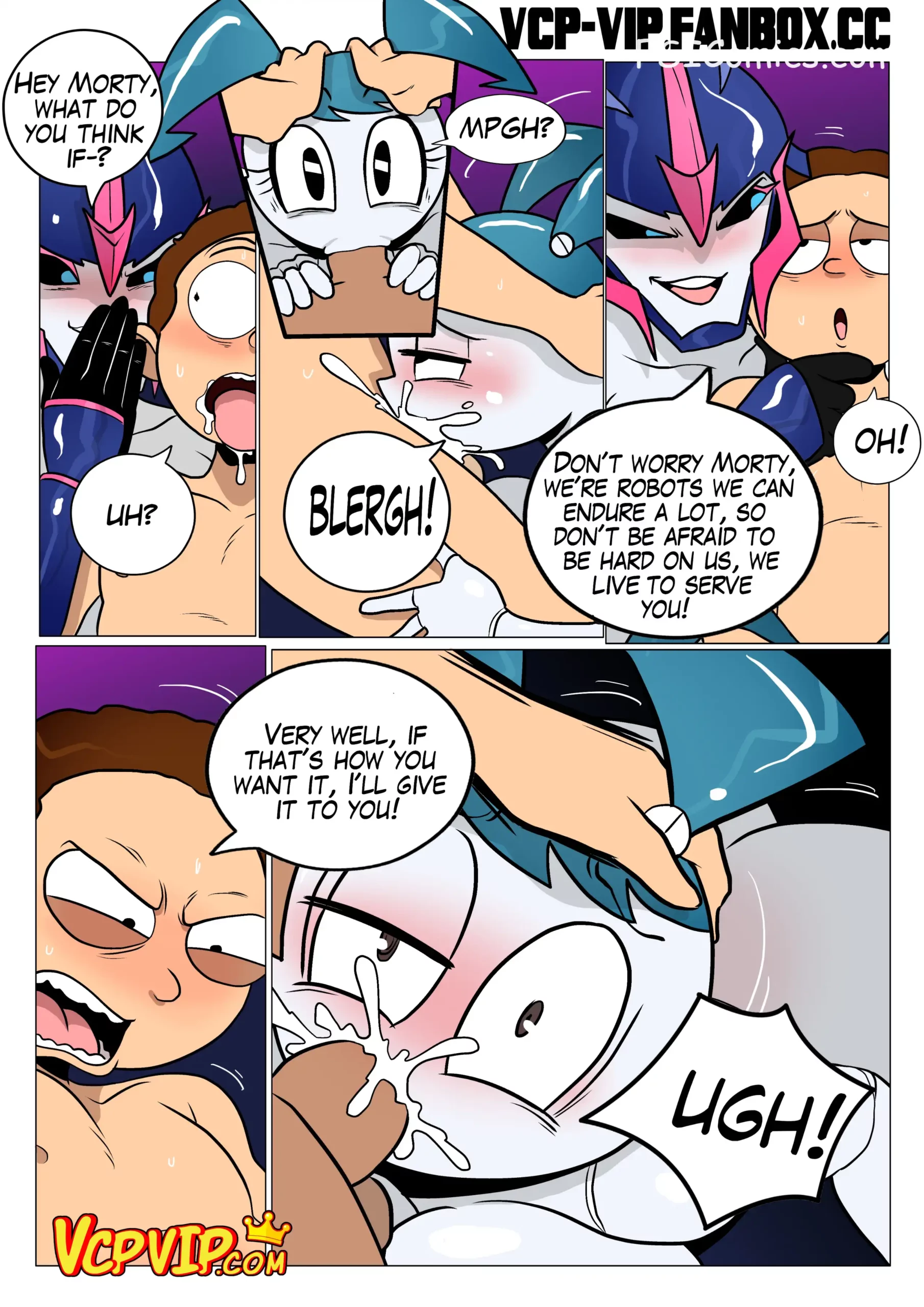 pleasure trip rick and morty 5 gansoman 012 scaled - FSIComics pleasure-trip-rick-and-morty-5-gansoman-012