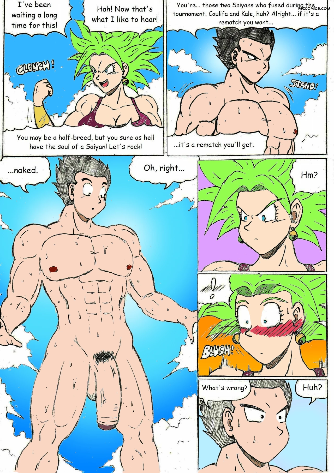 rematch gohan x kefla dragon ball super thewritefiction 005 - FSIComics rematch-gohan-x-kefla-dragon-ball-super-thewritefiction-005