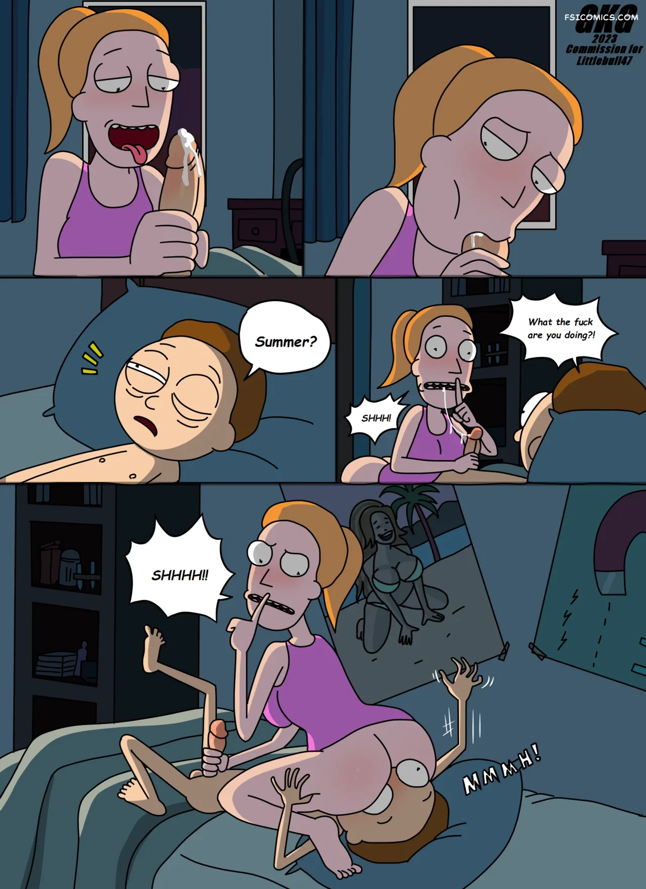 rick morty close encounters of the butt kind chapter 1 gkg 003 - FSIComics rick-morty-close-encounters-of-the-butt-kind-chapter-1-gkg-003