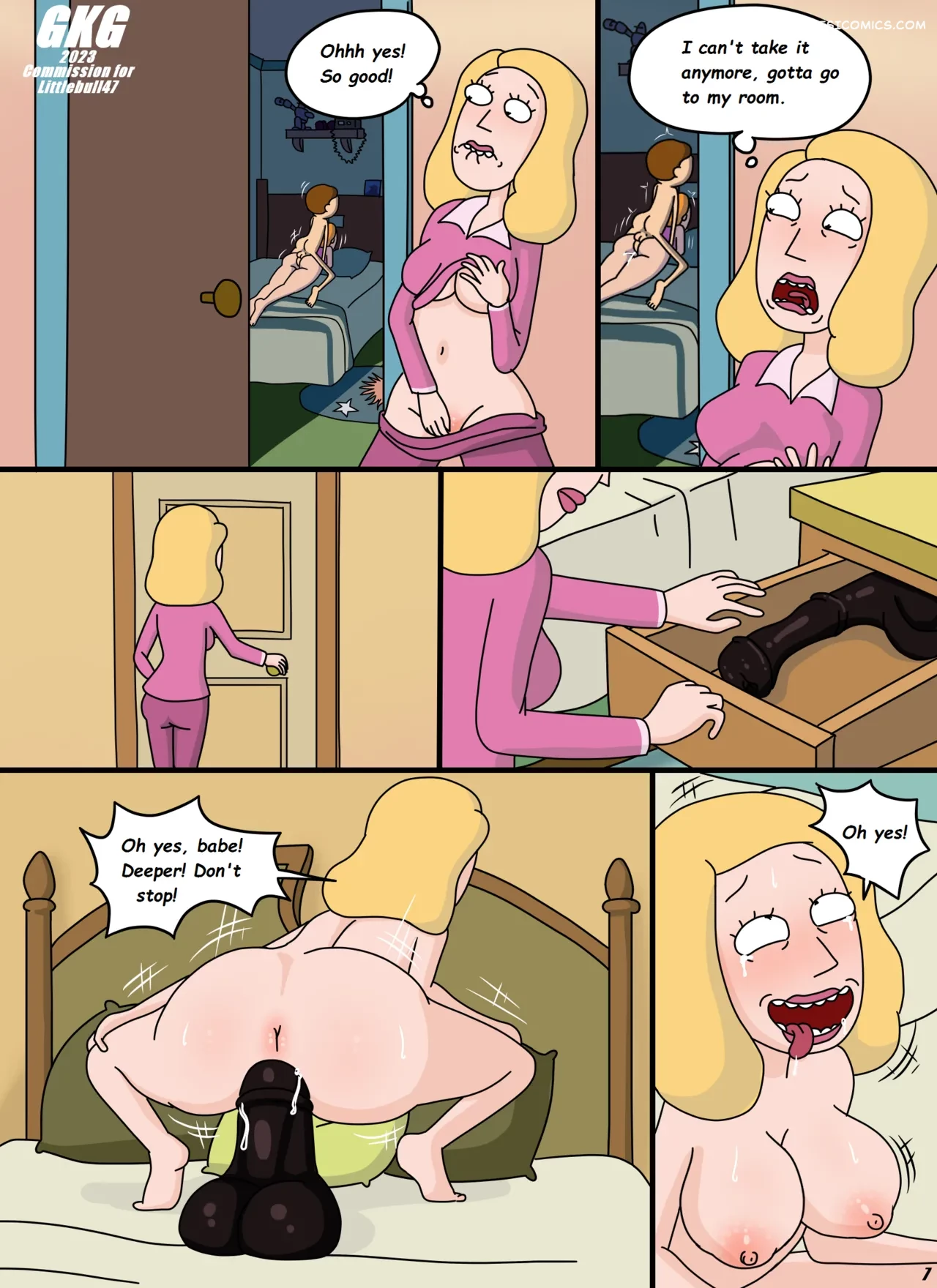 rick morty close encounters of the butt kind chapter 1 gkg 008 - FSIComics rick-morty-close-encounters-of-the-butt-kind-chapter-1-gkg-008