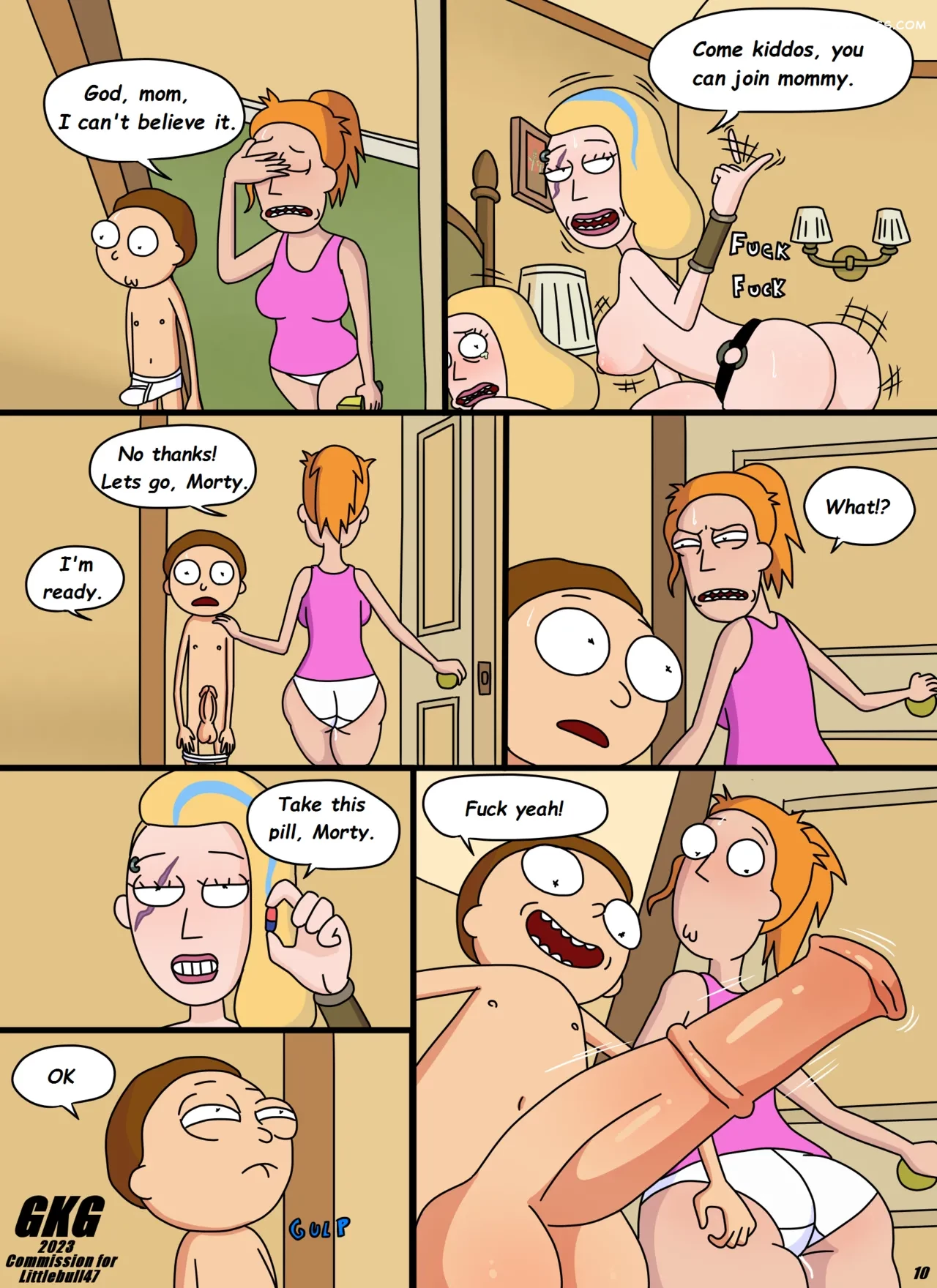 rick morty close encounters of the butt kind chapter 1 gkg 011 - FSIComics rick-morty-close-encounters-of-the-butt-kind-chapter-1-gkg-011