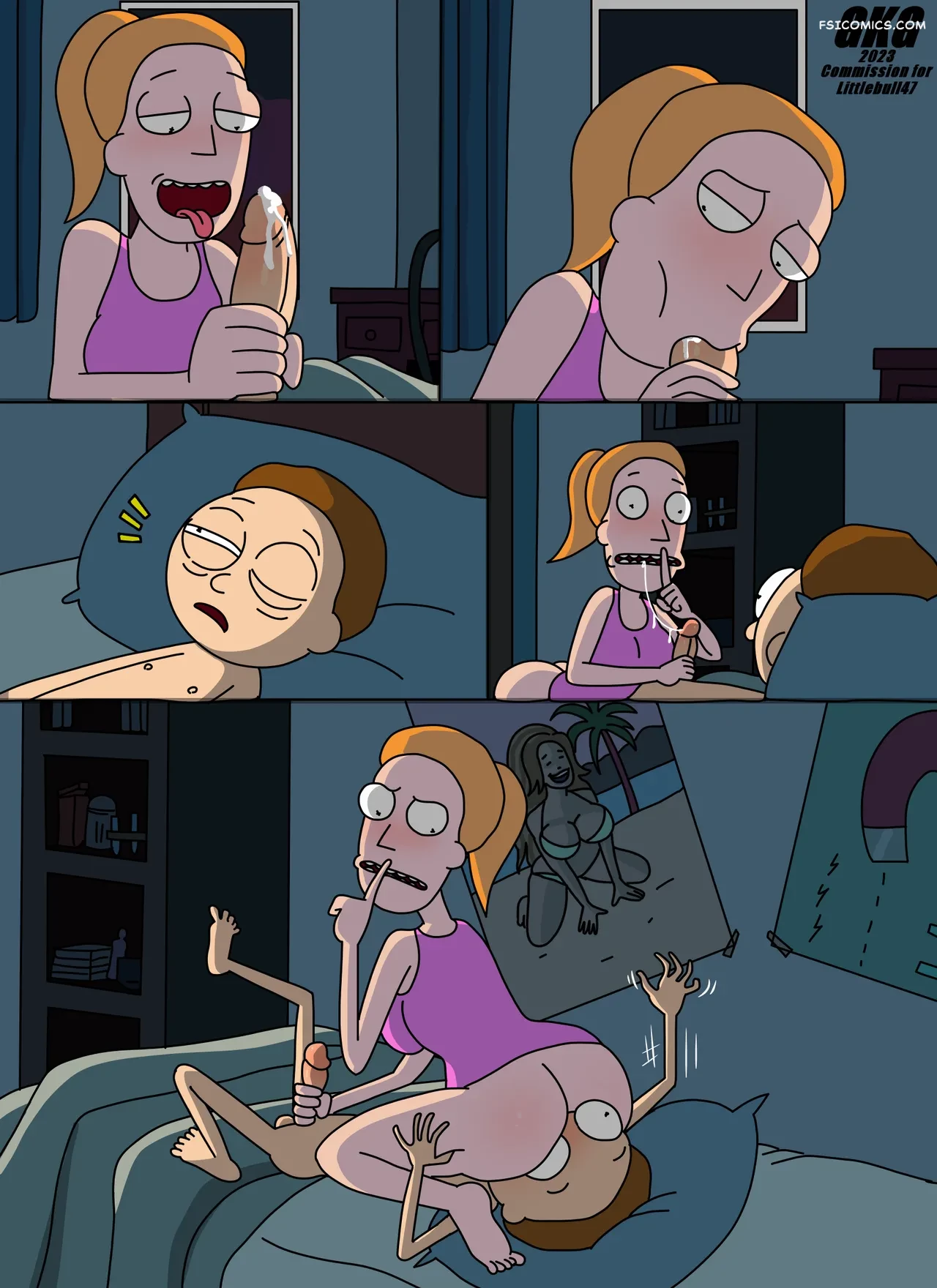 rick morty close encounters of the butt kind chapter 2 gkg 003 - FSIComics rick-morty-close-encounters-of-the-butt-kind-chapter-2-gkg-003