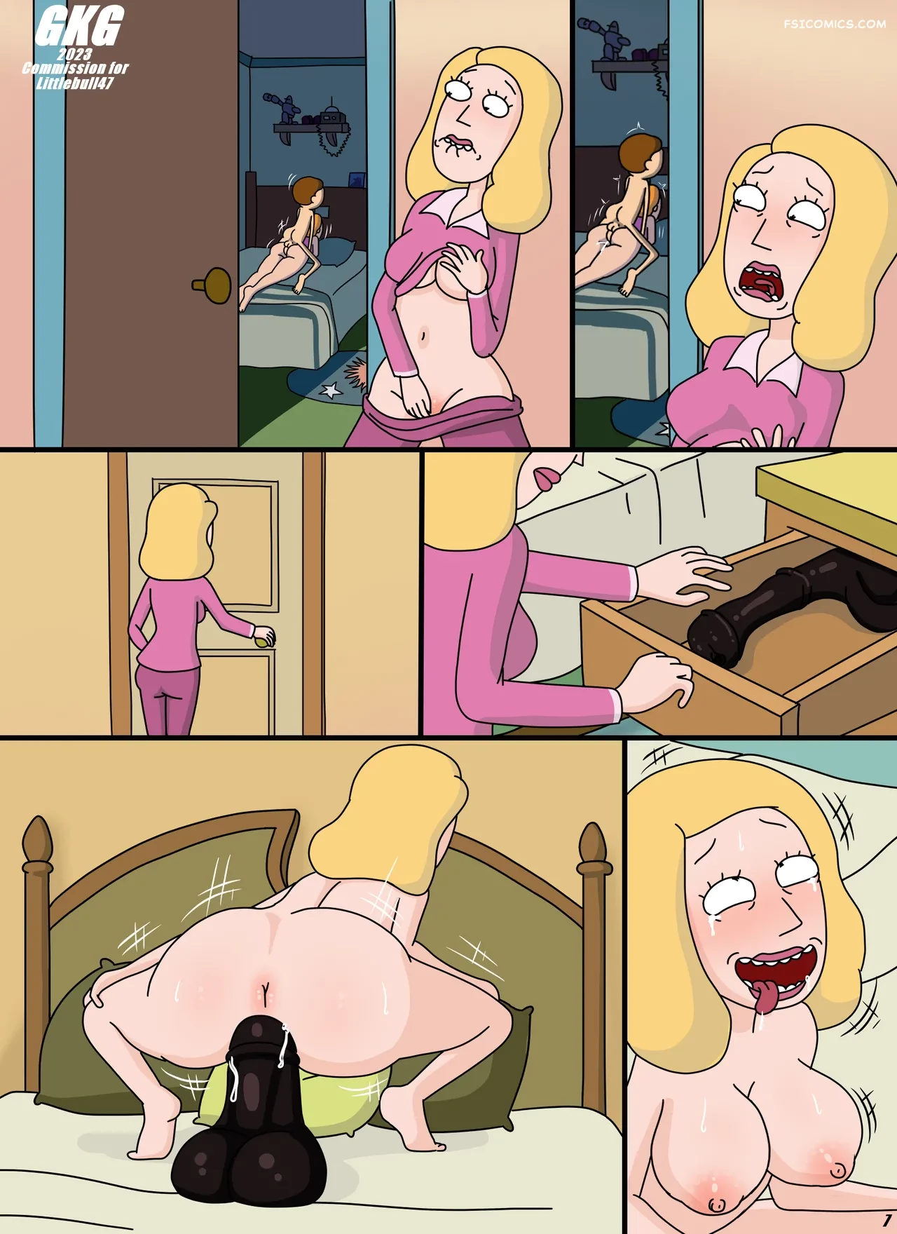rick morty close encounters of the butt kind chapter 2 gkg 008 - FSIComics rick-morty-close-encounters-of-the-butt-kind-chapter-2-gkg-008