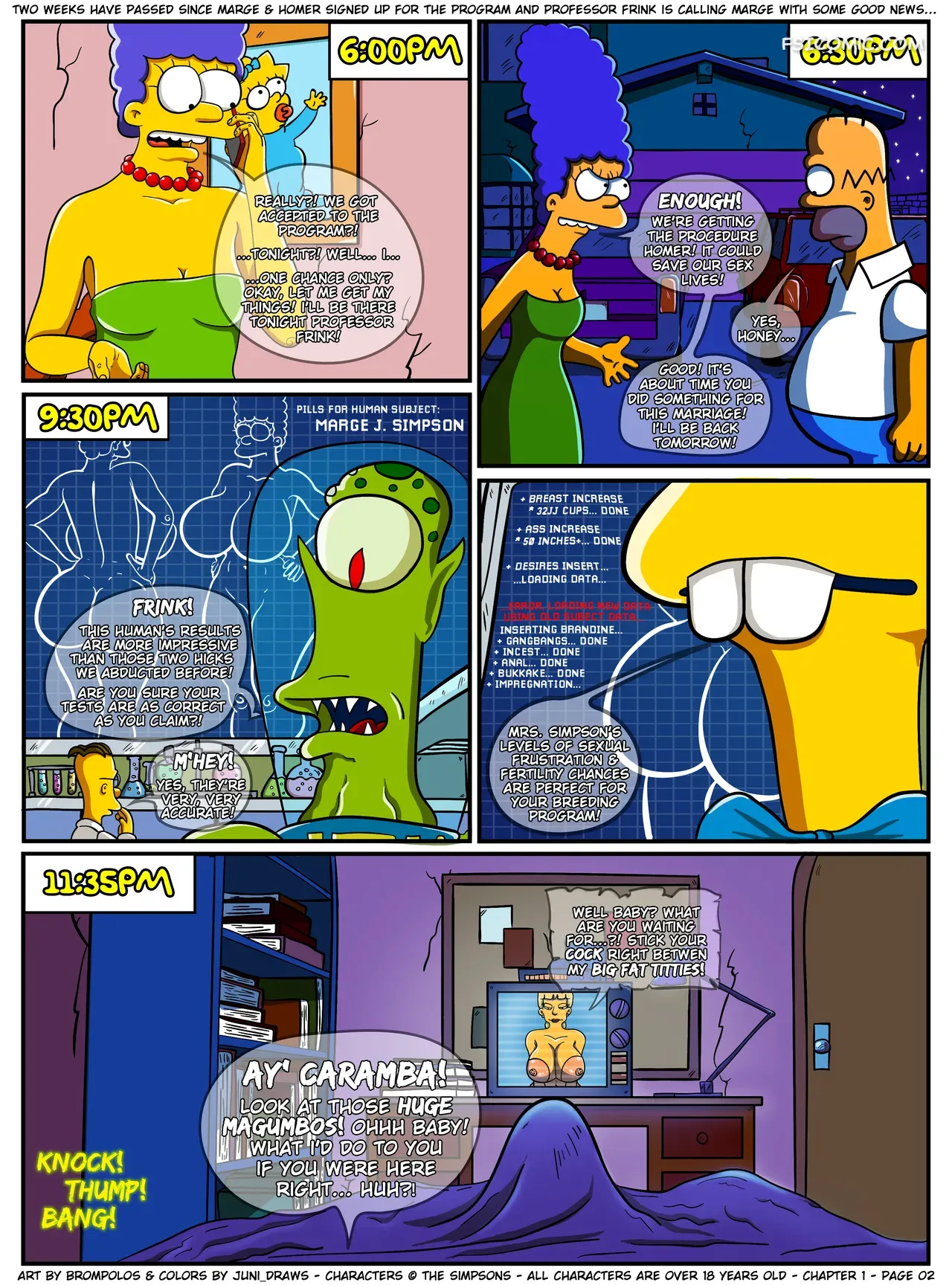 the sexensteins s16impsons brompolos 003 - FSIComics the-sexensteins-s16impsons-brompolos-003