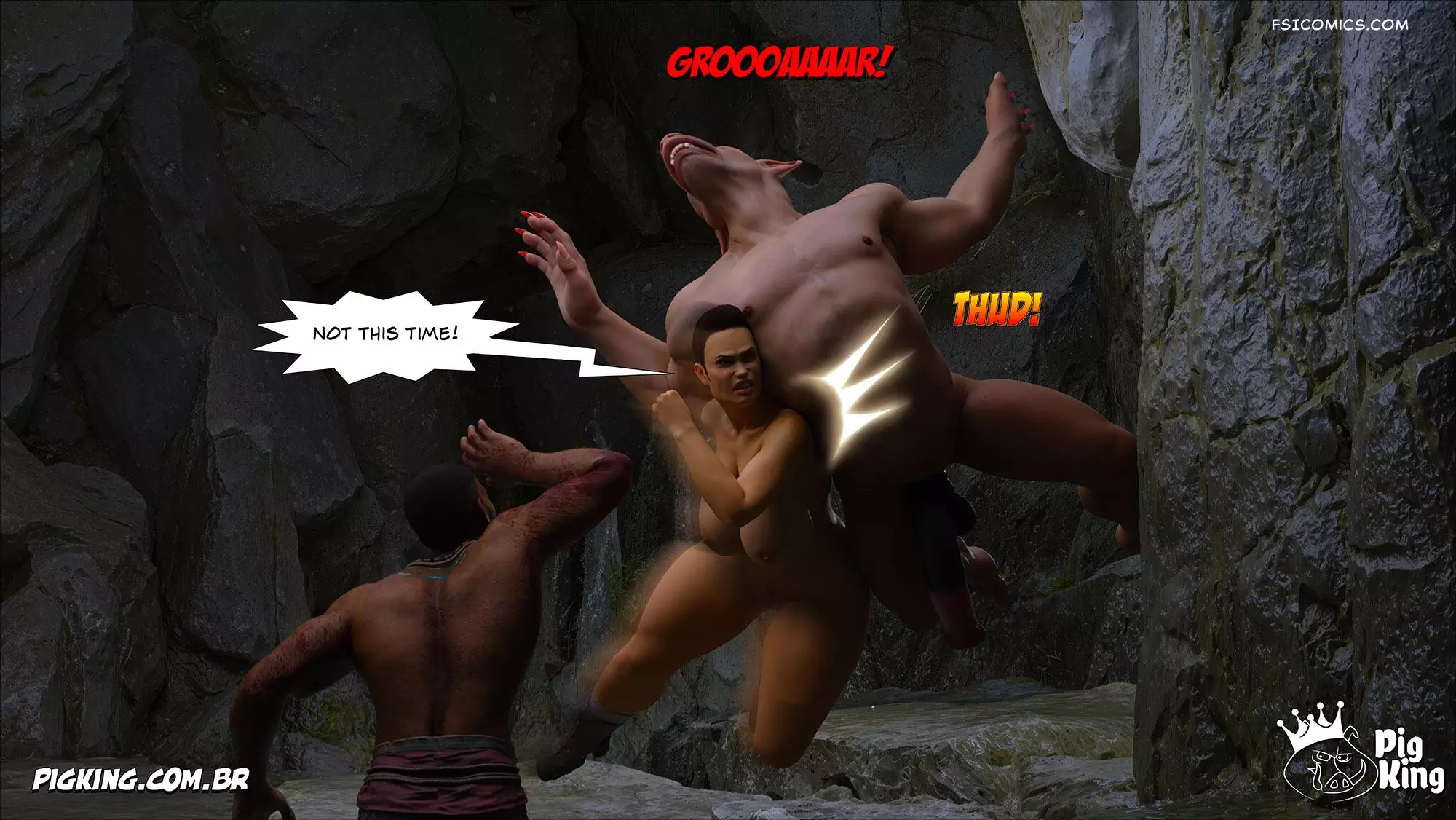 tomb raider chapter 11 pigking 080 - FSIComics tomb-raider-chapter-11-pigking-080