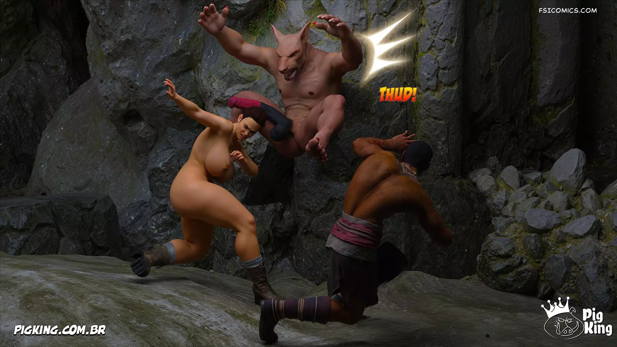 tomb raider chapter 11 pigking 081 - FSIComics tomb-raider-chapter-11-pigking-081