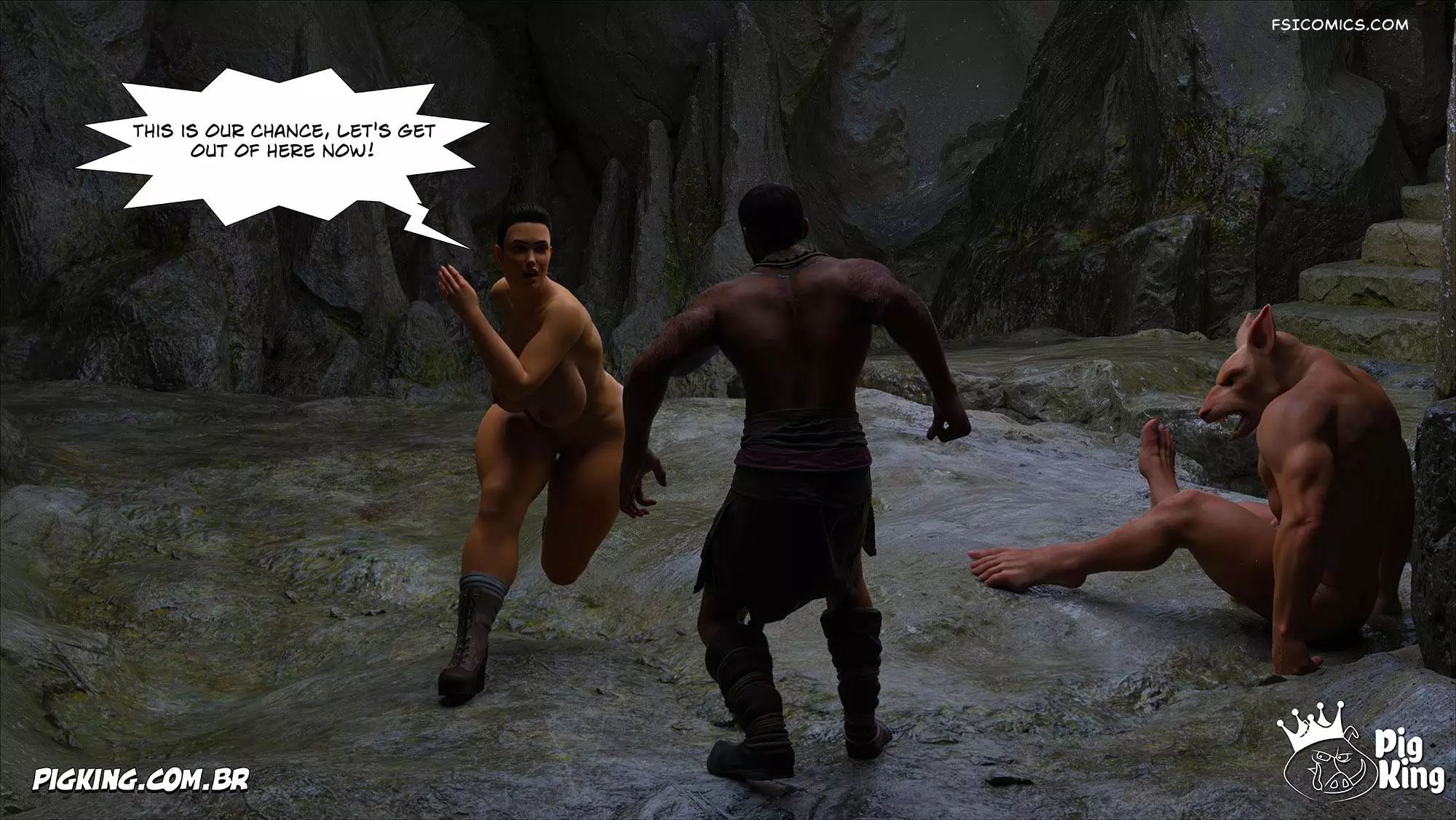 tomb raider chapter 11 pigking 082 - FSIComics tomb-raider-chapter-11-pigking-082