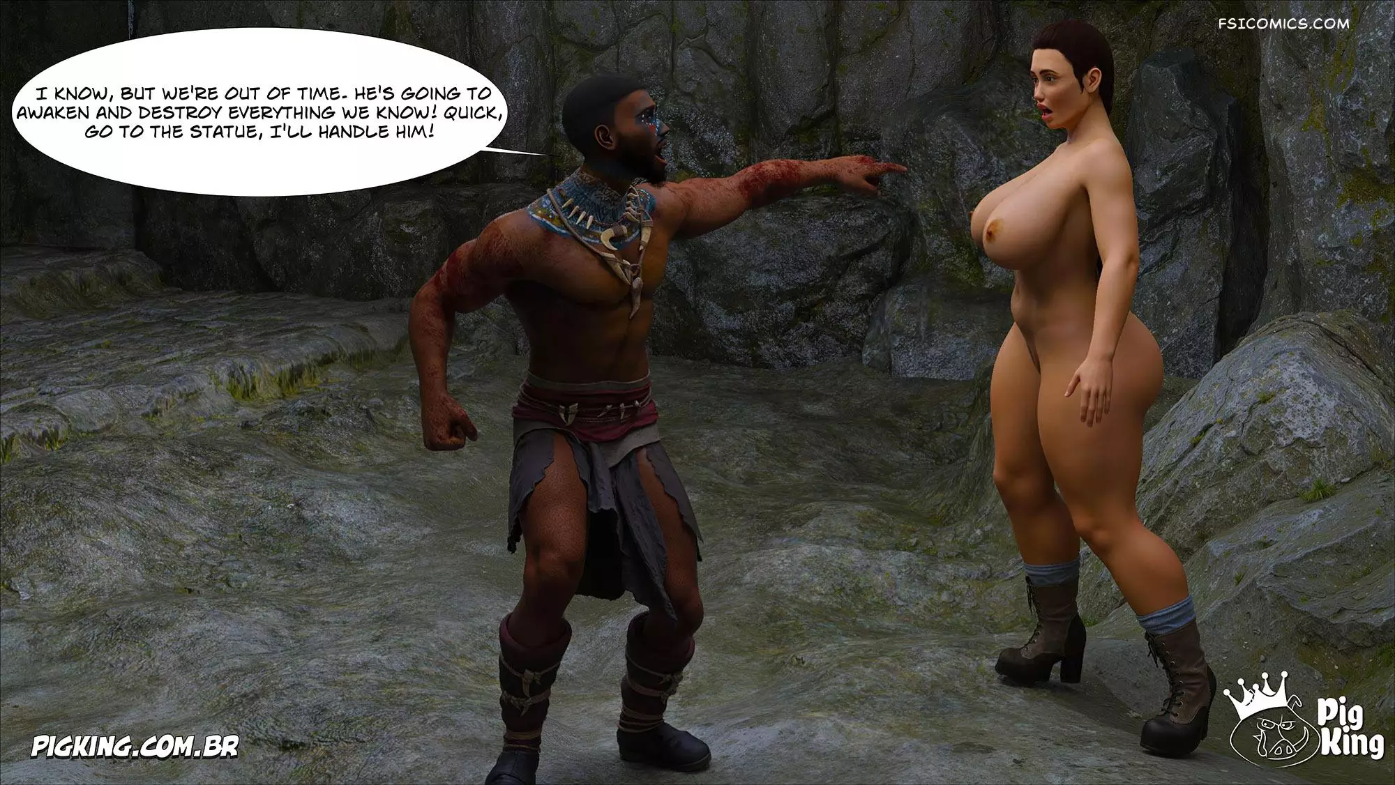 tomb raider chapter 11 pigking 086 - FSIComics tomb-raider-chapter-11-pigking-086