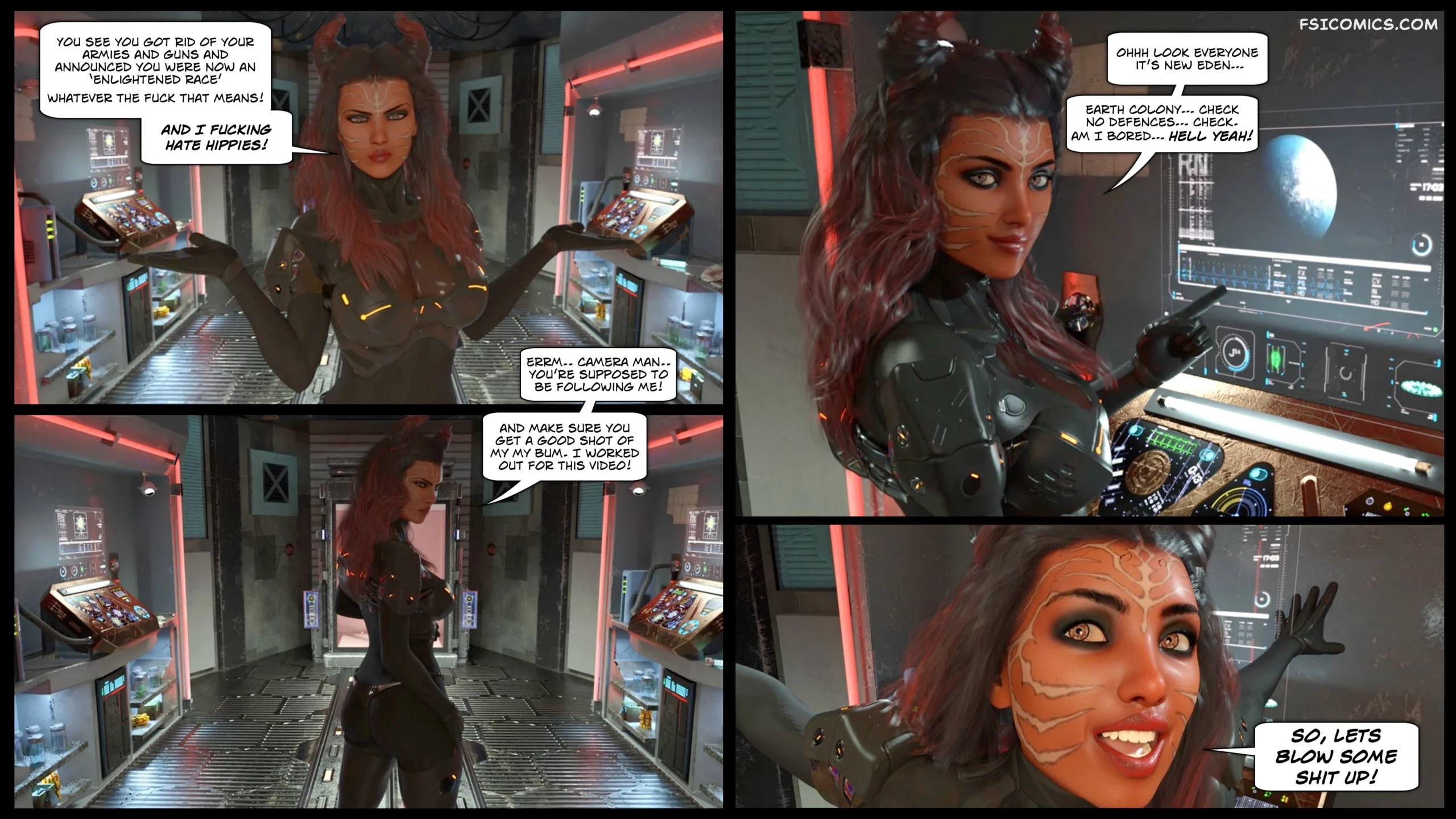 venus rising chapter 2 sexy3dcomics gonzo studios 007 scaled - FSIComics venus-rising-chapter-2-sexy3dcomics-gonzo-studios-007