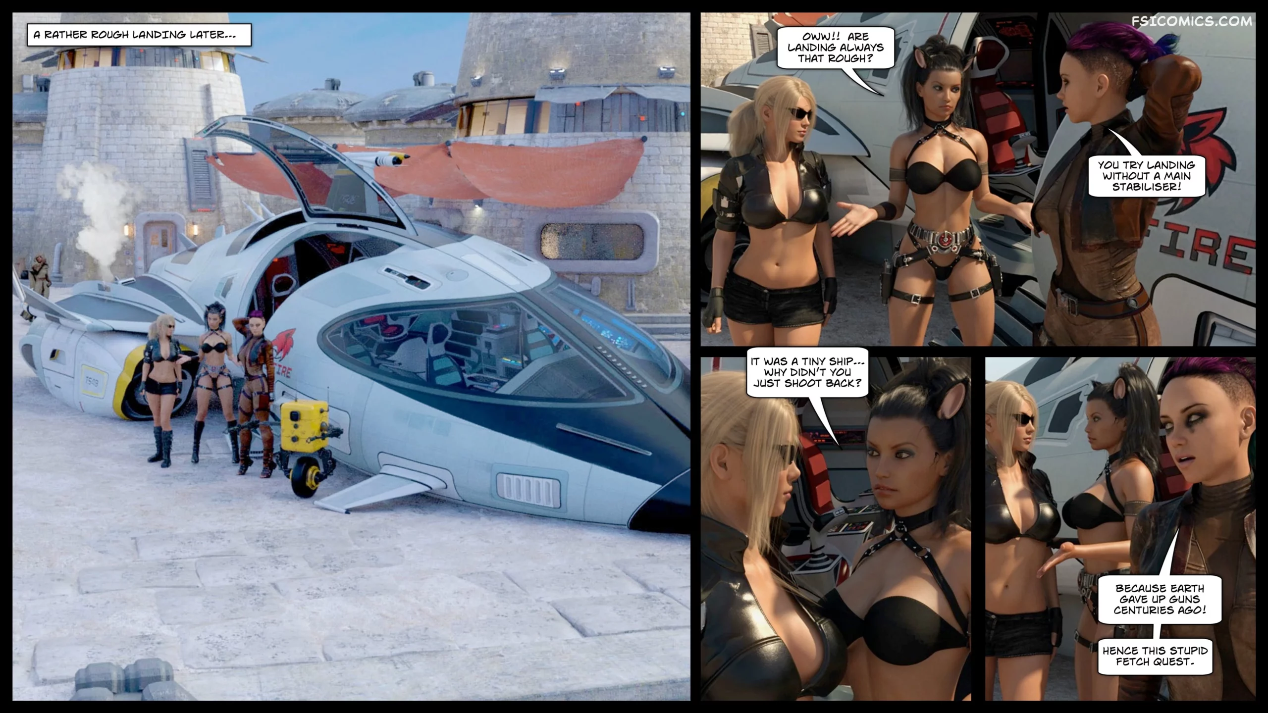 venus rising chapter 3 sexy3dcomics gonzo studios 007 scaled - FSIComics venus-rising-chapter-3-sexy3dcomics-gonzo-studios-007