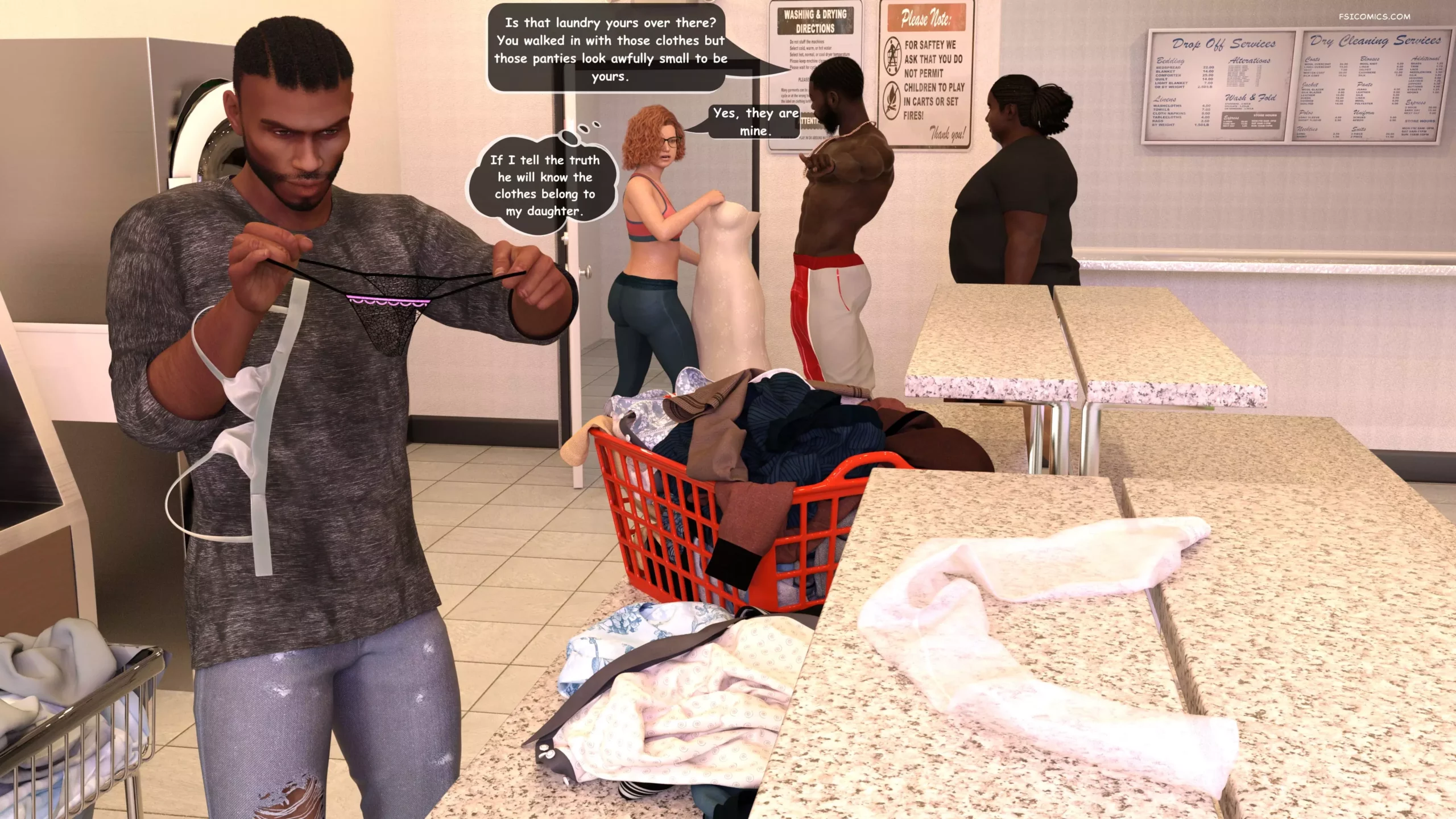laundry day mature3dcomics 005 scaled - FSIComics laundry-day-mature3dcomics-005