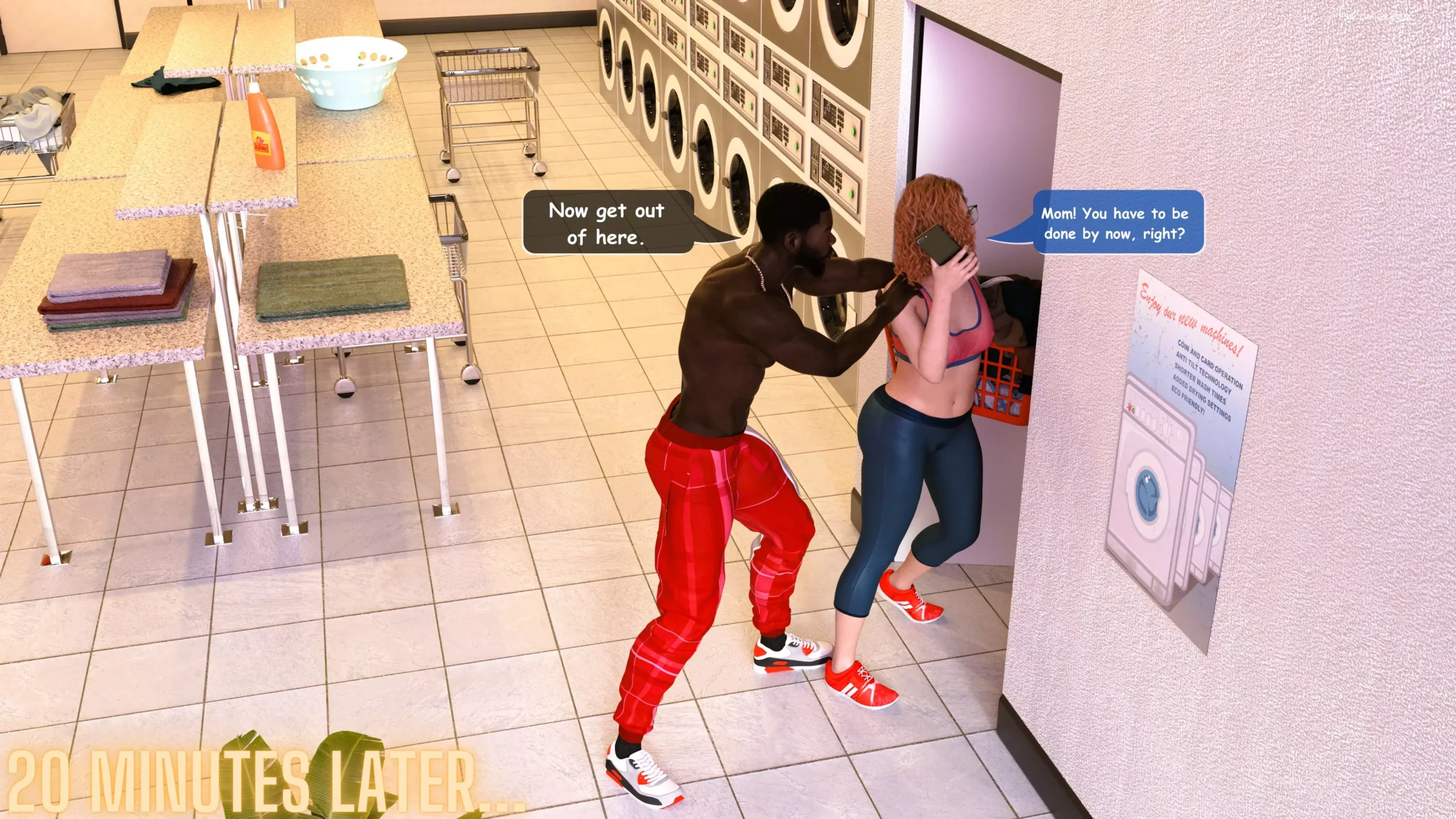laundry day mature3dcomics 019 scaled - FSIComics laundry-day-mature3dcomics-019