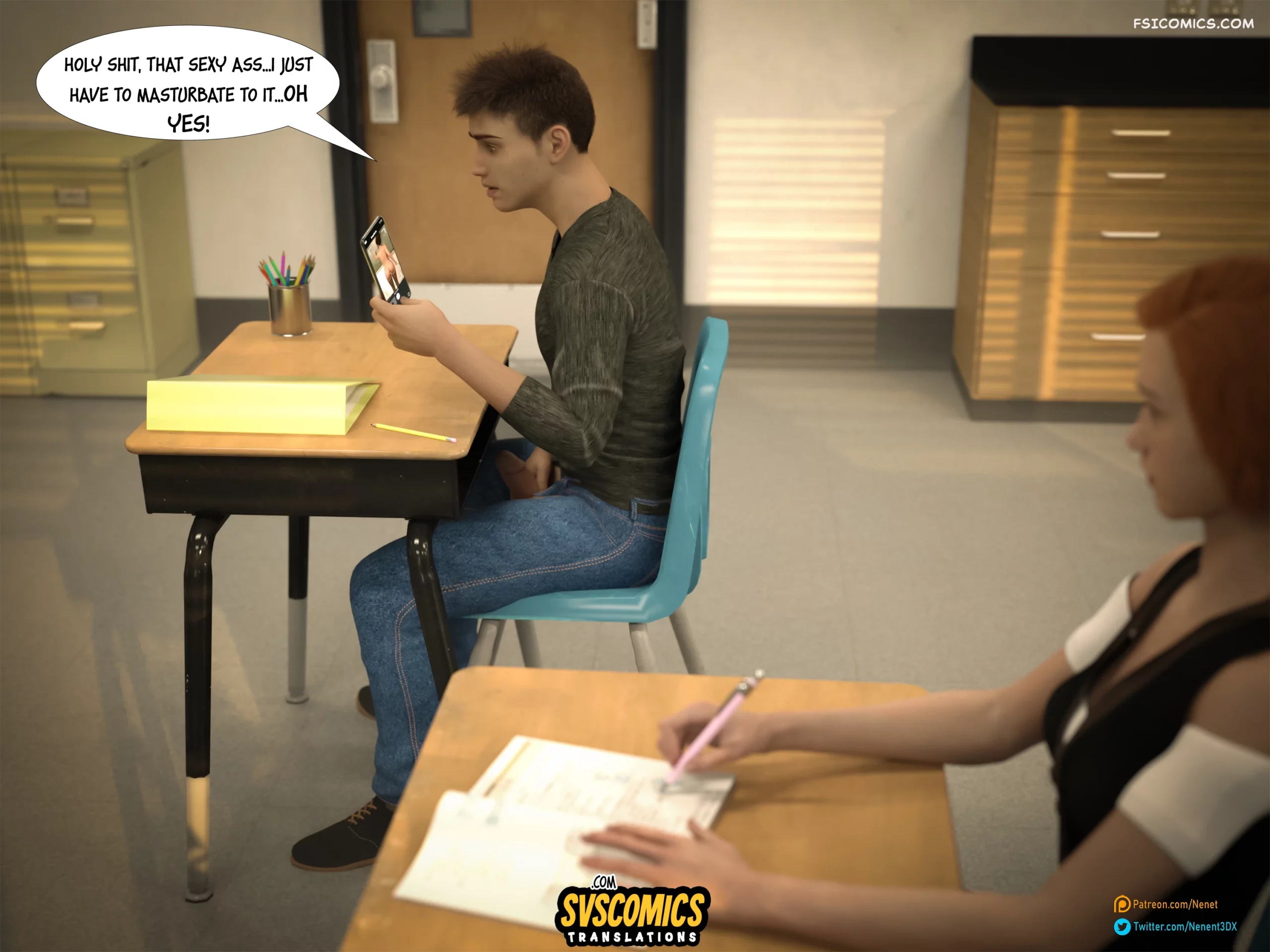 slutty teacher remake nenet3dx 006 scaled - FSIComics slutty-teacher-remake-nenet3dx-006