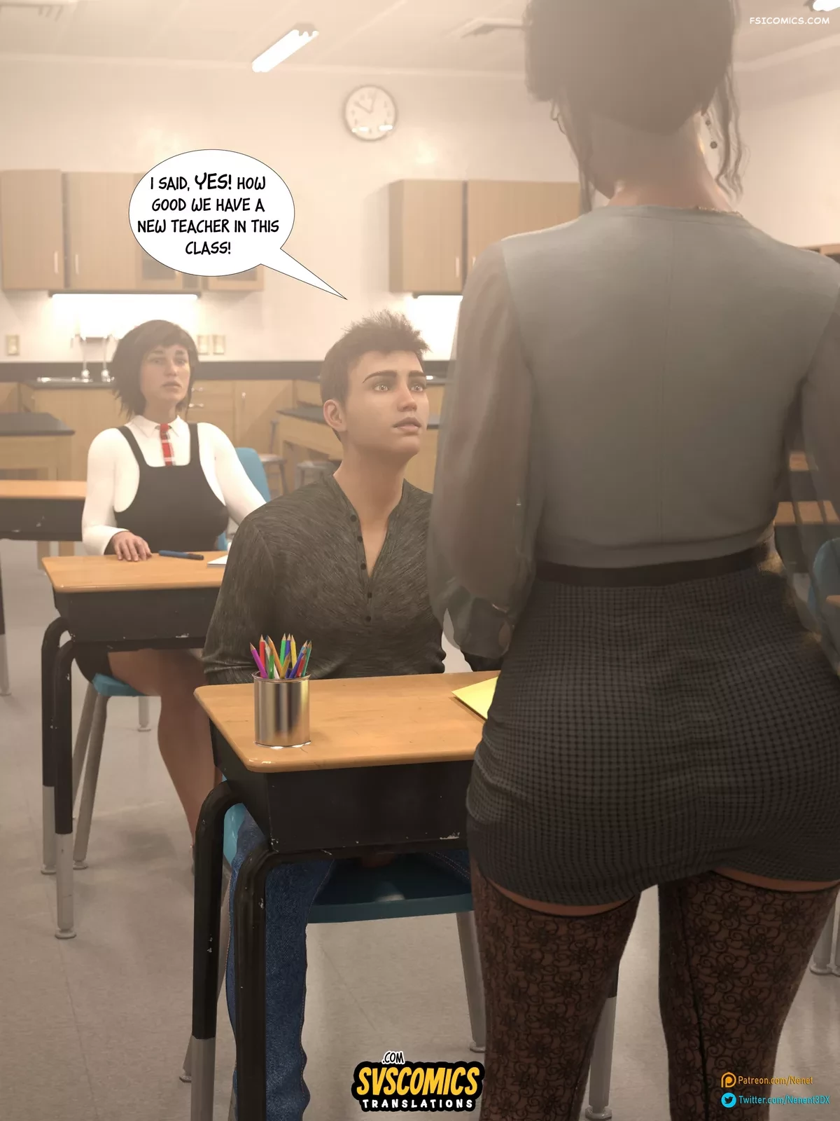 slutty teacher remake nenet3dx 011 - FSIComics slutty-teacher-remake-nenet3dx-011