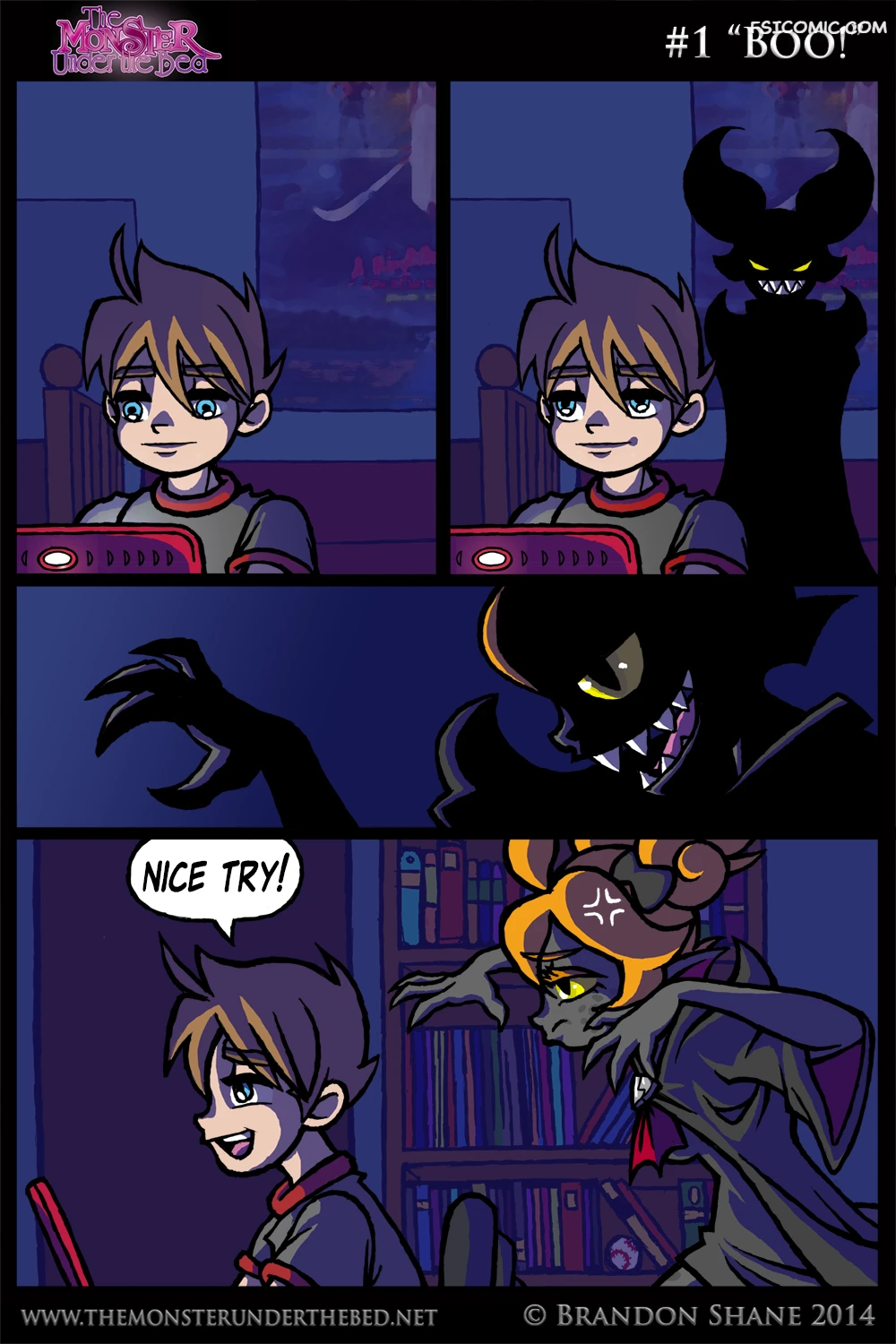 the monster under the bed chapter 1 brandon shane 002 - FSIComics the-monster-under-the-bed-chapter-1-brandon-shane-002