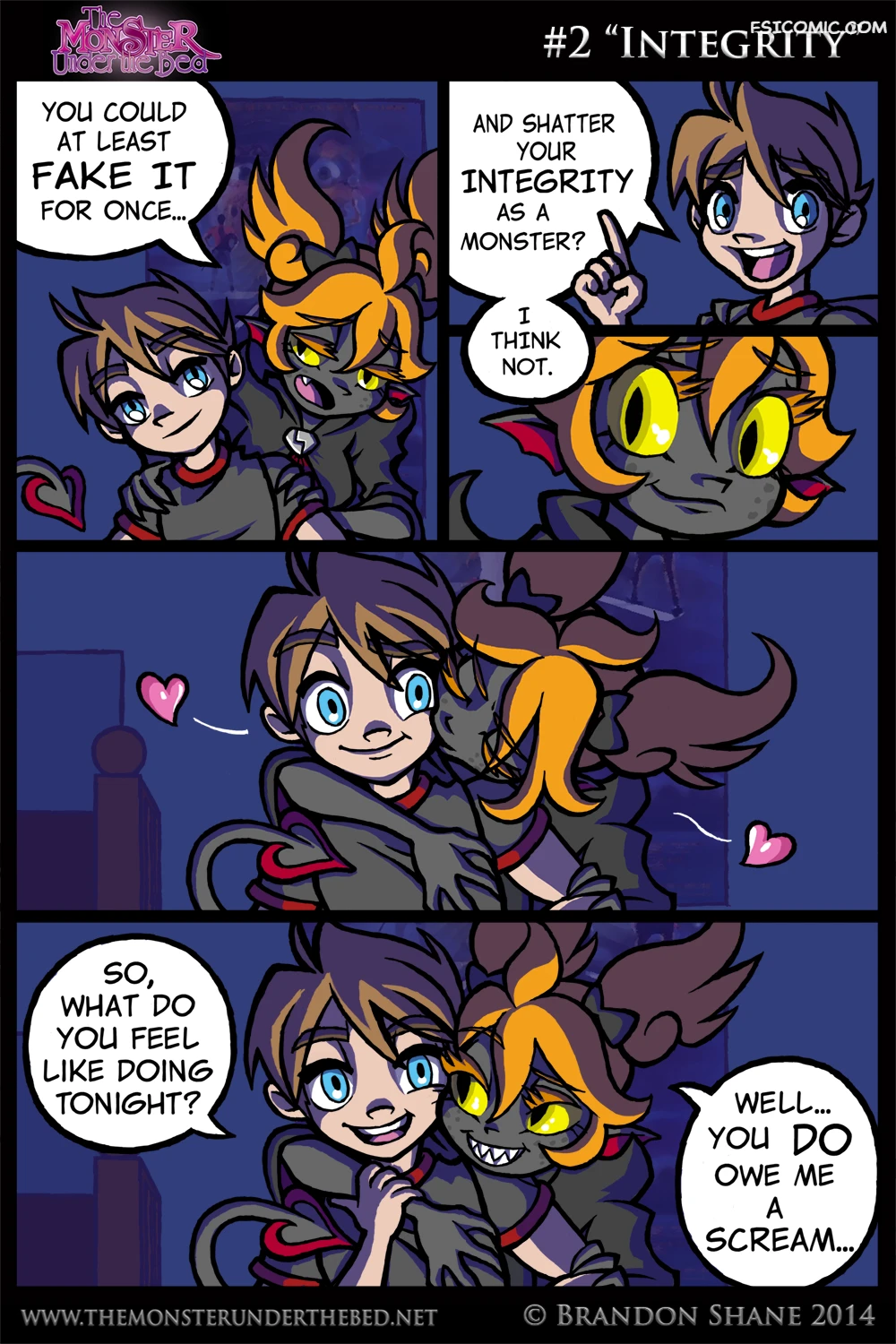the monster under the bed chapter 1 brandon shane 003 - FSIComics the-monster-under-the-bed-chapter-1-brandon-shane-003