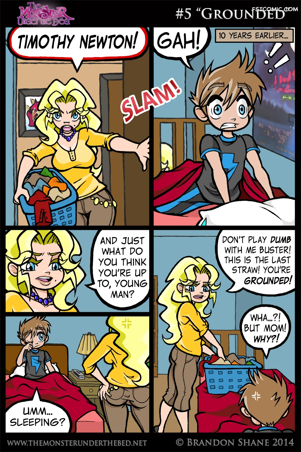 the monster under the bed chapter 1 brandon shane 006 - FSIComics the-monster-under-the-bed-chapter-1-brandon-shane-006