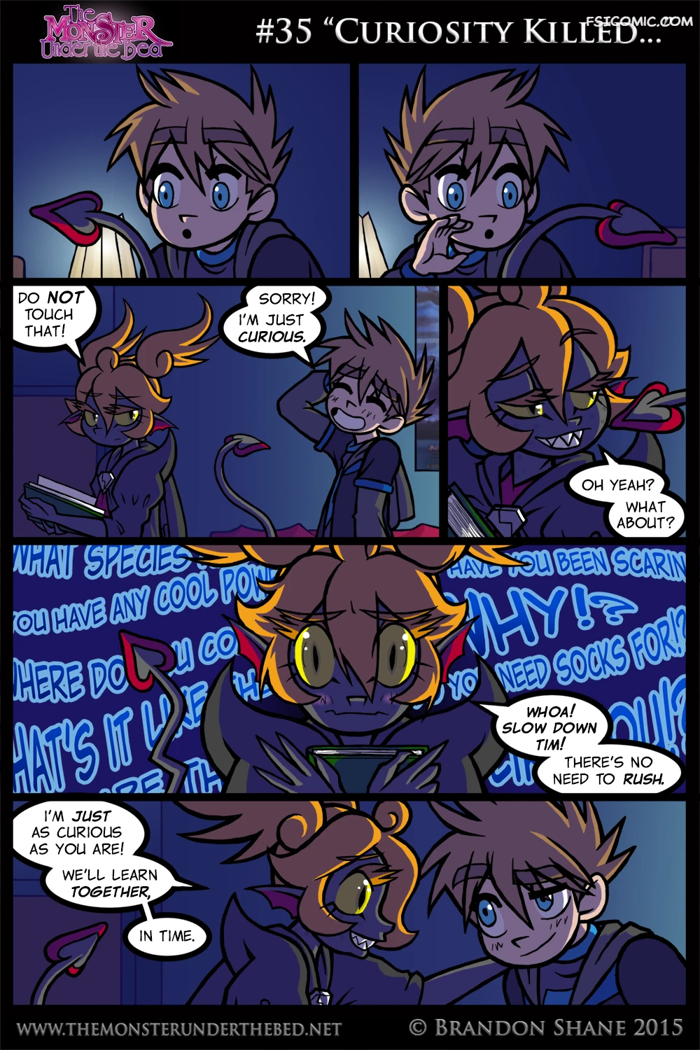 the monster under the bed chapter 2 brandon shane 004 - FSIComics the-monster-under-the-bed-chapter-2-brandon-shane-004