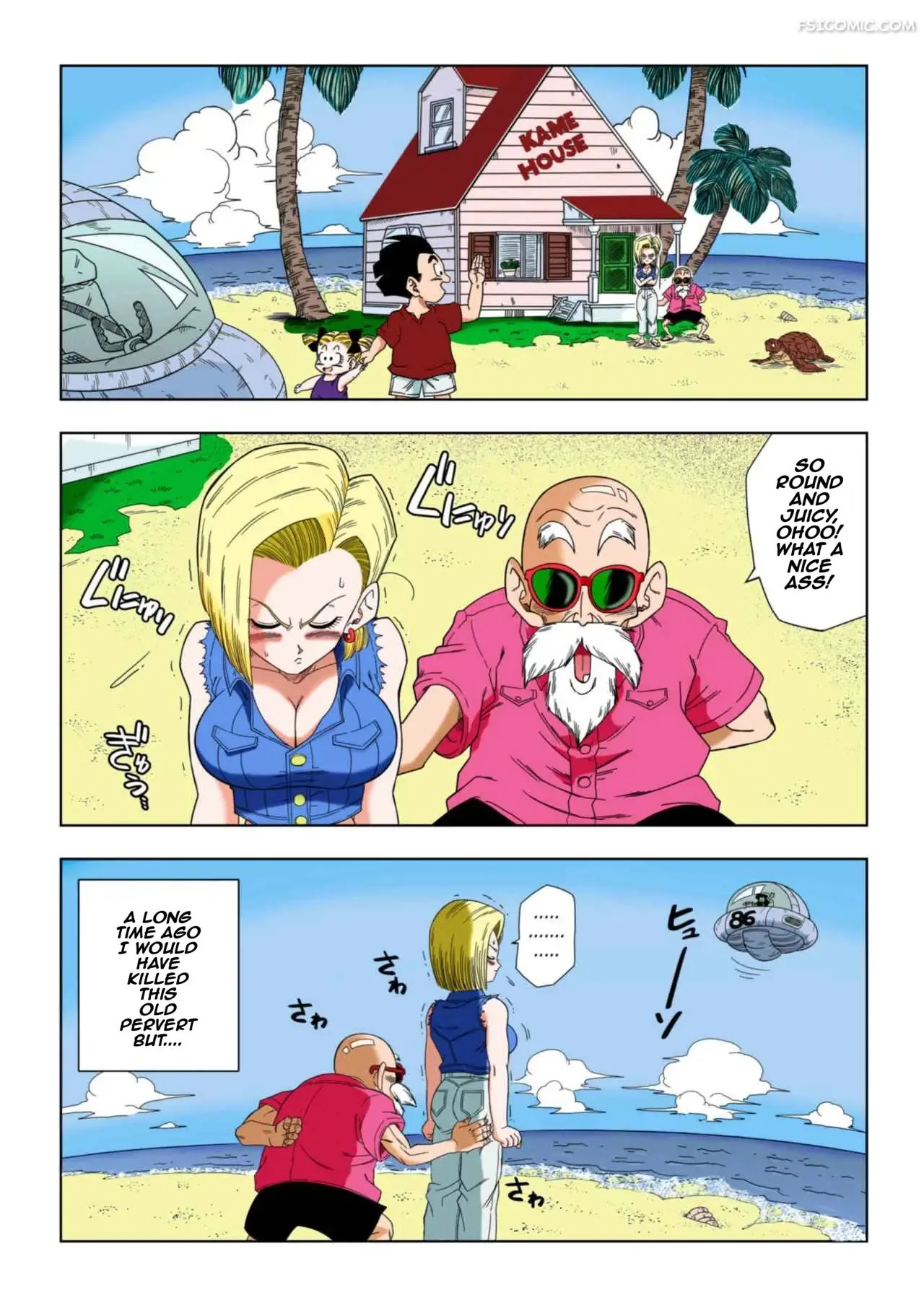 android-18-vs-master-roshi-dragon-ball-yamamoto-002