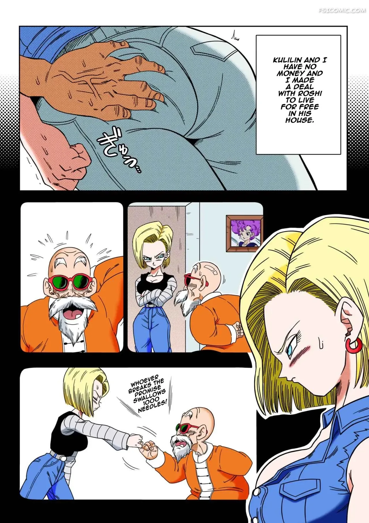 android-18-vs-master-roshi-dragon-ball-yamamoto-003