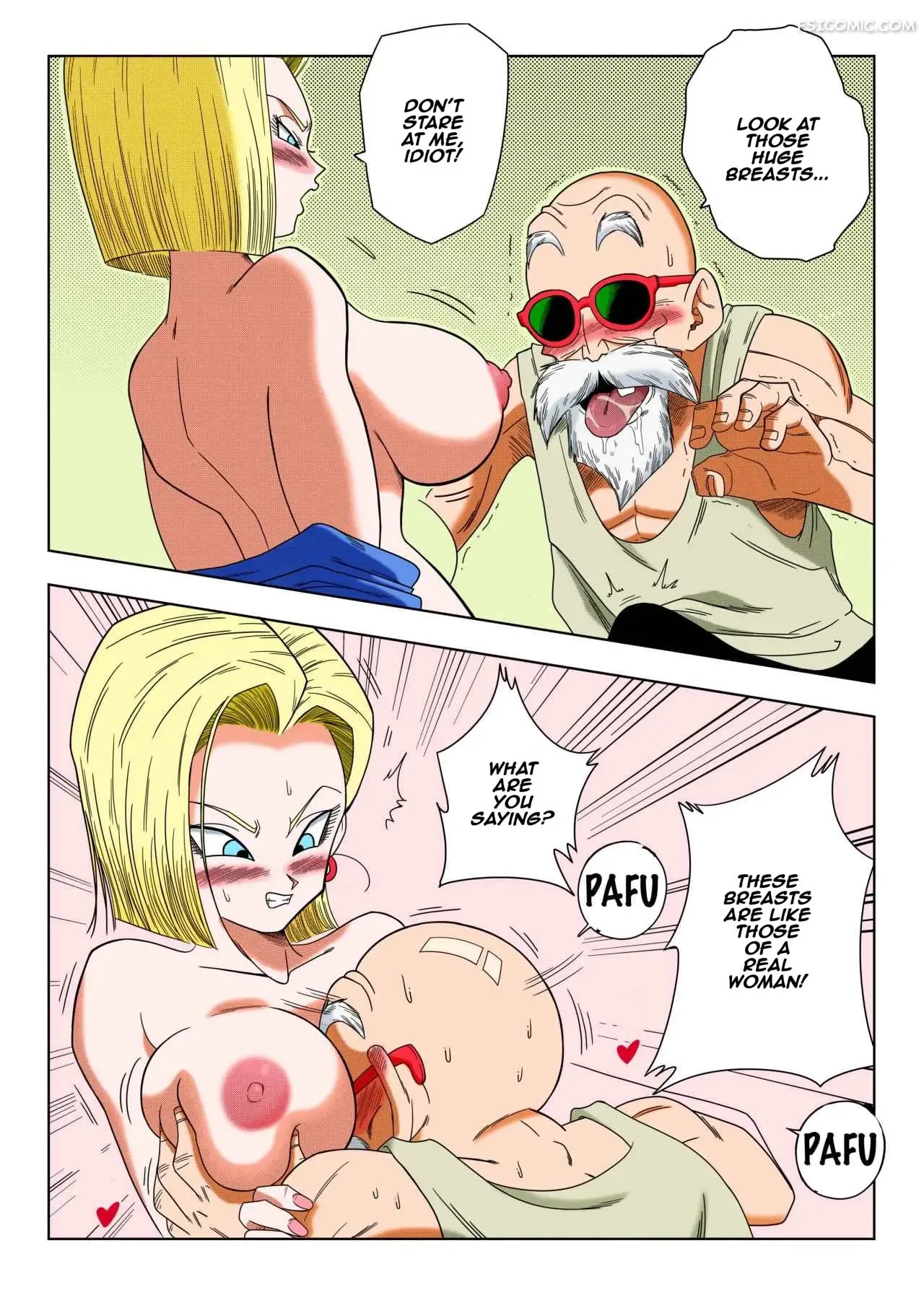 android-18-vs-master-roshi-dragon-ball-yamamoto-007