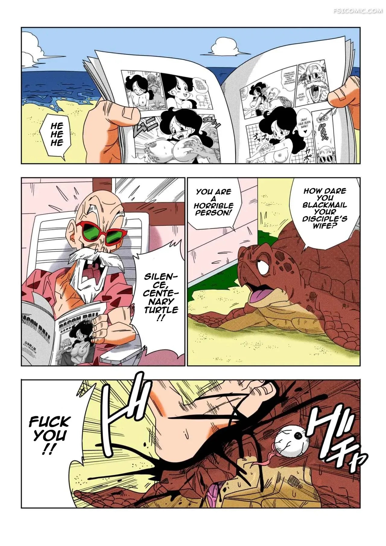 android-18-vs-master-roshi-dragon-ball-yamamoto-030