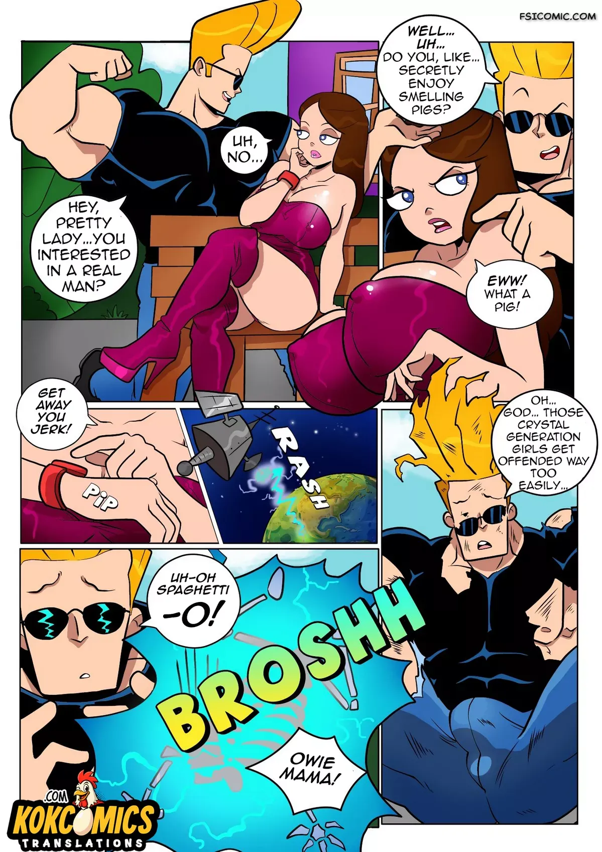 bravo johnny johnny bravo gansoman 002 - FSIComics bravo-johnny-johnny-bravo-gansoman-002