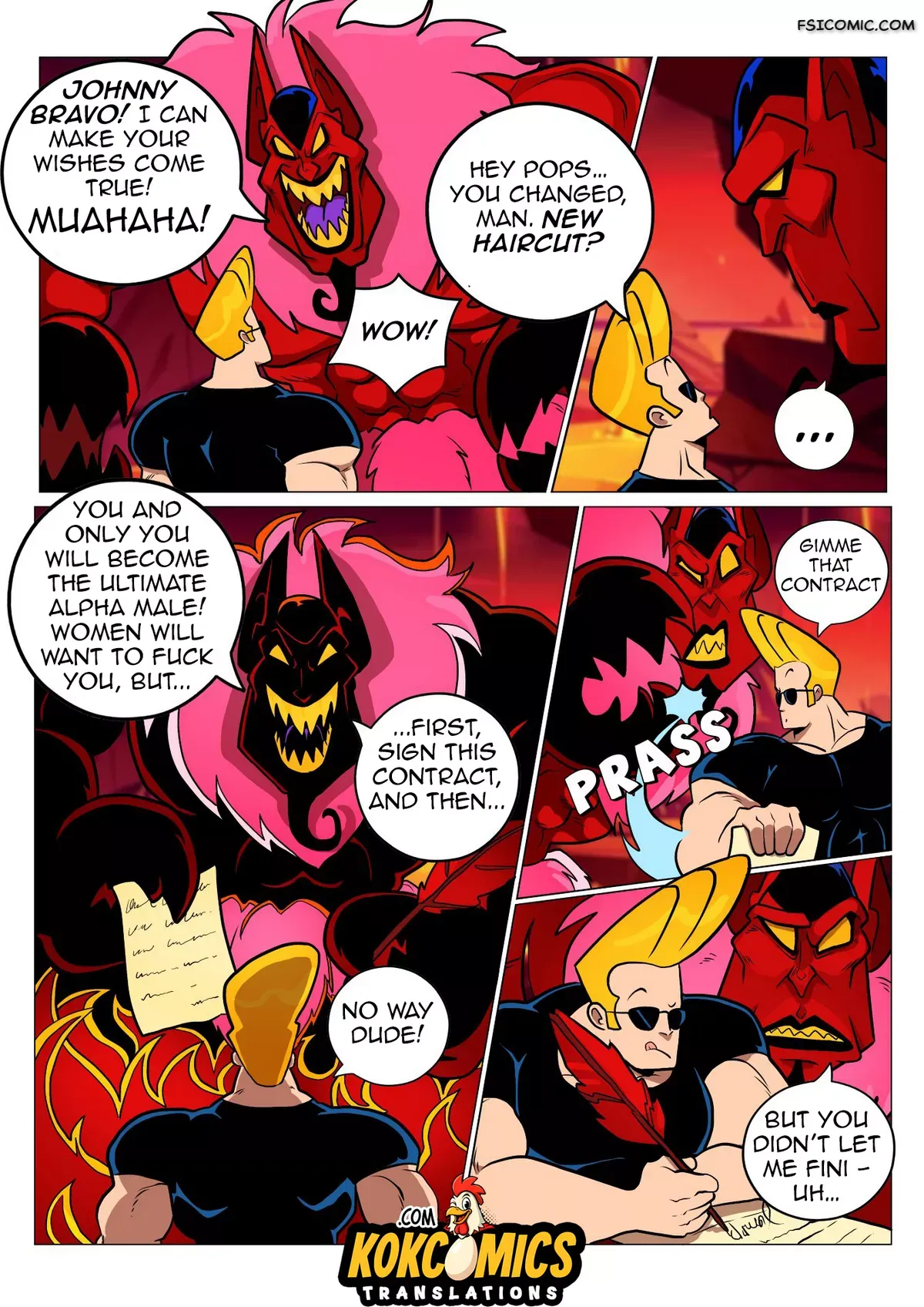 bravo johnny johnny bravo gansoman 004 - FSIComics bravo-johnny-johnny-bravo-gansoman-004