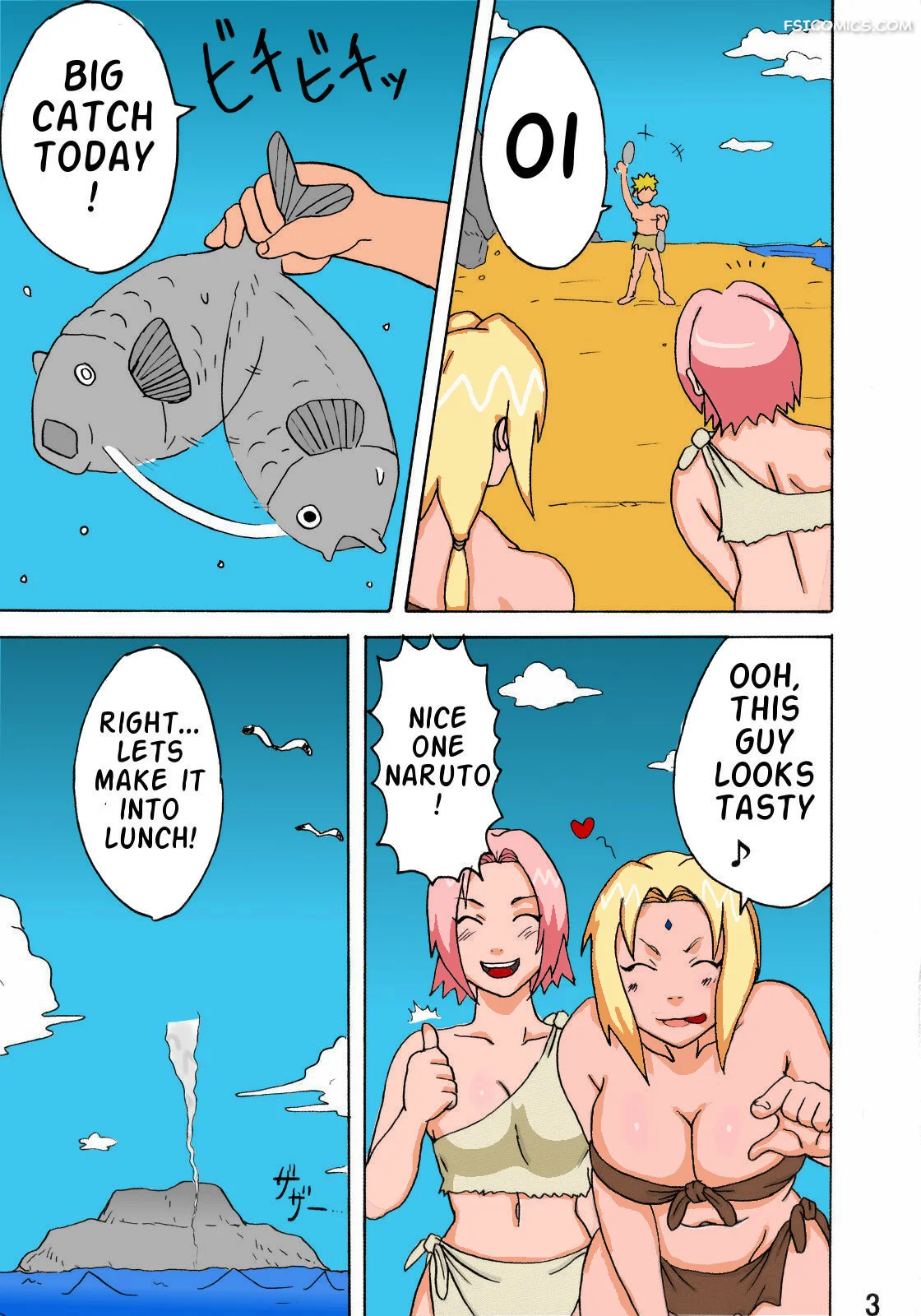 naruto jungle party compilation 004 - FSIComics naruto-jungle-party-compilation-004