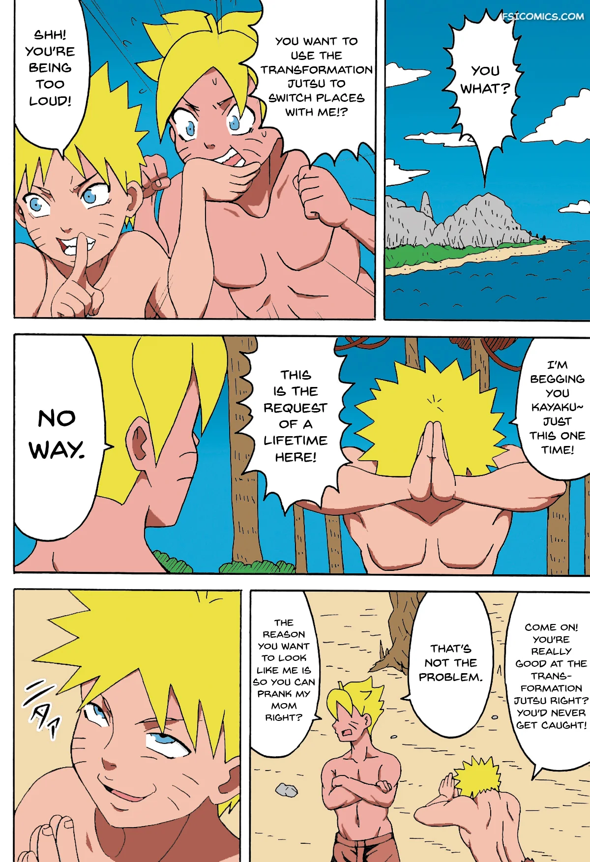 naruto jungle party compilation 190 - FSIComics naruto-jungle-party-compilation-190