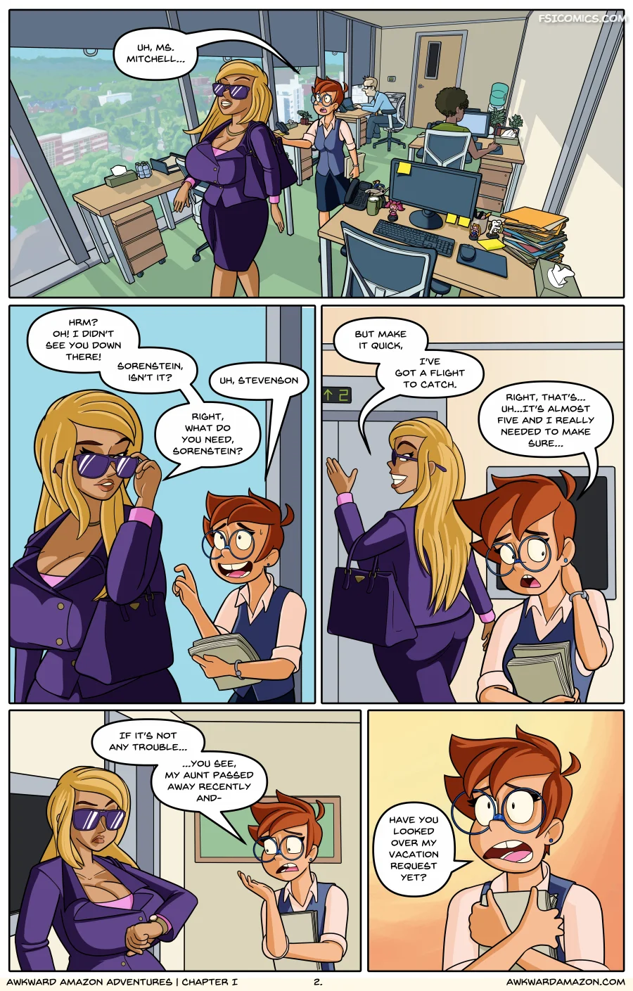 awkward amazon adventures chapter 1 world of dymmir 003 - FSIComics awkward-amazon-adventures-chapter-1-world-of-dymmir-003