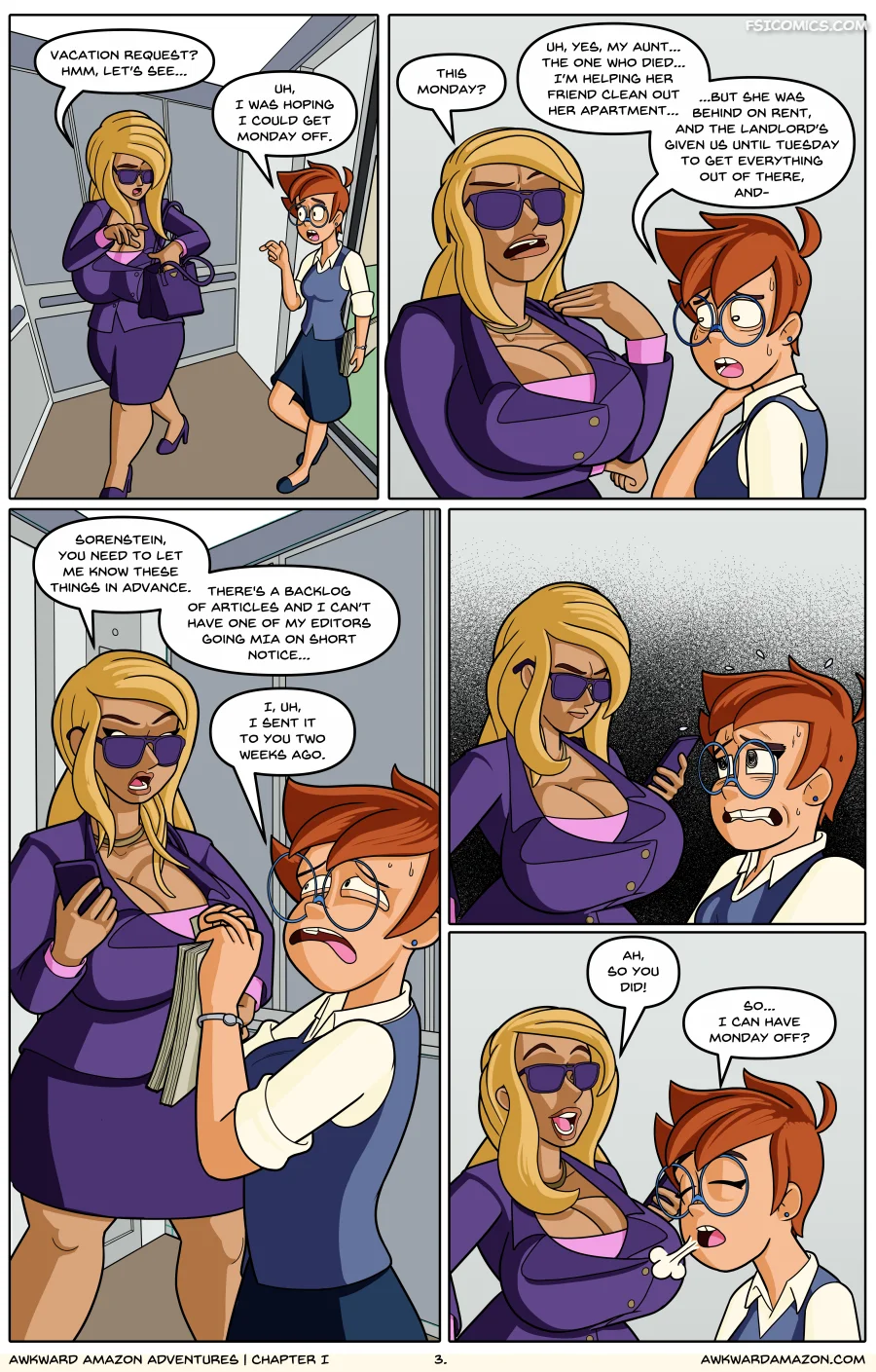 awkward amazon adventures chapter 1 world of dymmir 004 - FSIComics awkward-amazon-adventures-chapter-1-world-of-dymmir-004