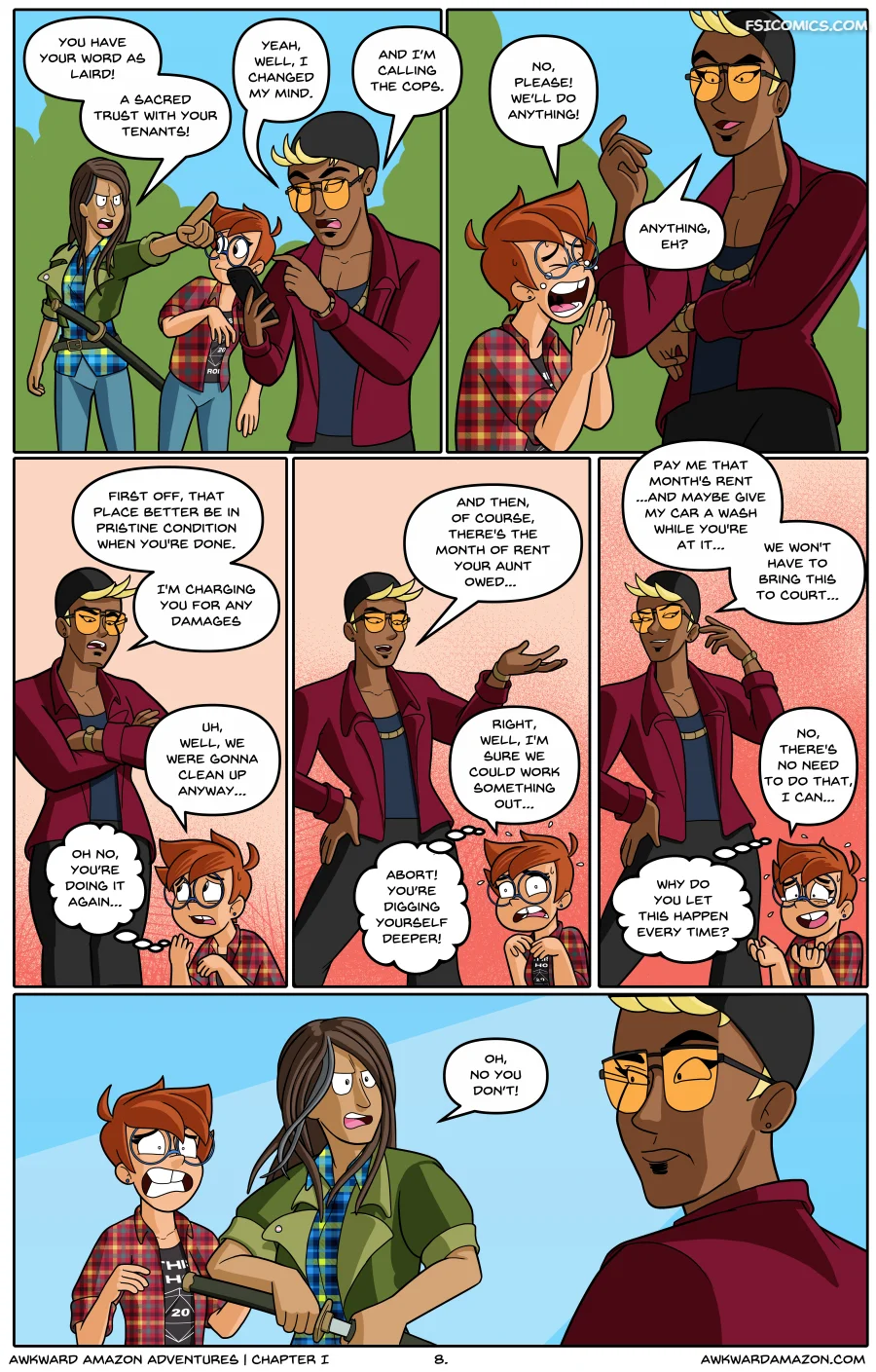 awkward amazon adventures chapter 1 world of dymmir 009 - FSIComics awkward-amazon-adventures-chapter-1-world-of-dymmir-009